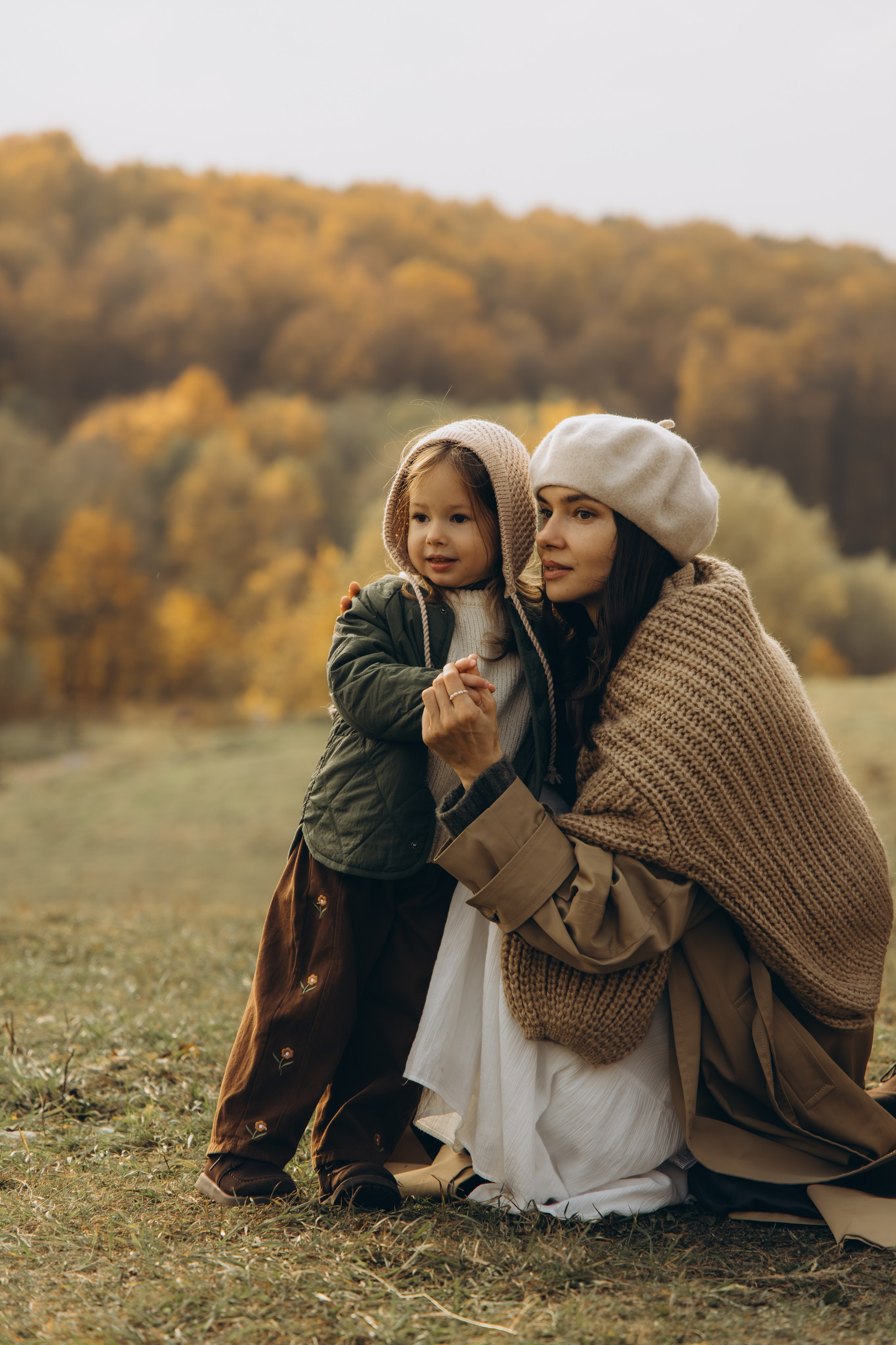 Теплая осенняя история. Семейный фотограф в Москве Лоншакова Кристина
