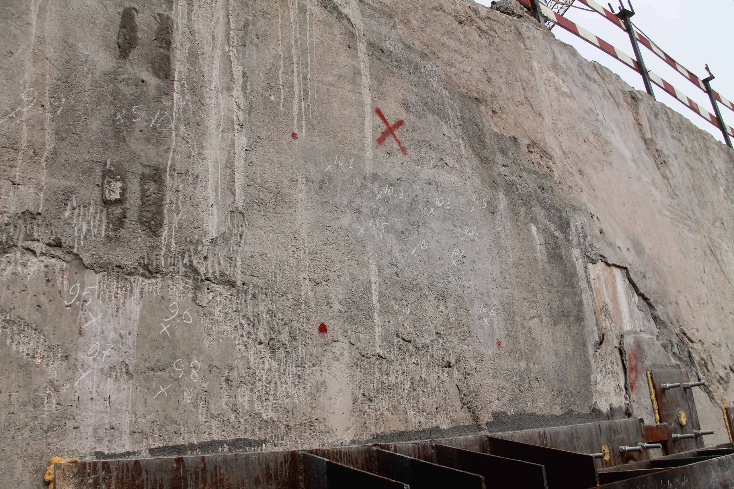 Projects. Ultrasonic Pulse Echo and GPR inspection of concrete and reinforced concrete structures