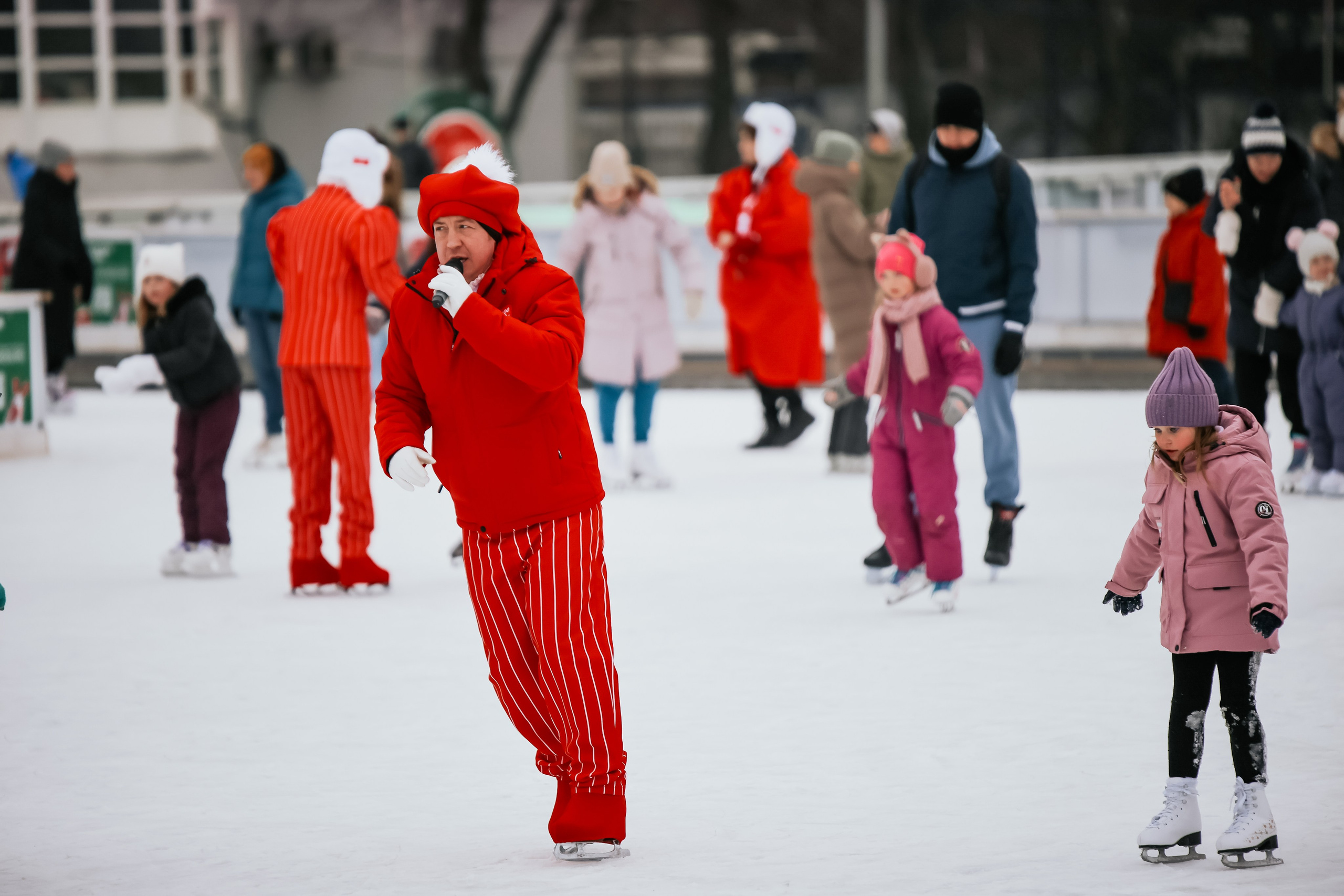 Ледовое шоу Парк Культуры проект Московское Чаепитие. Фотограф и видеограф Анна Домашенко