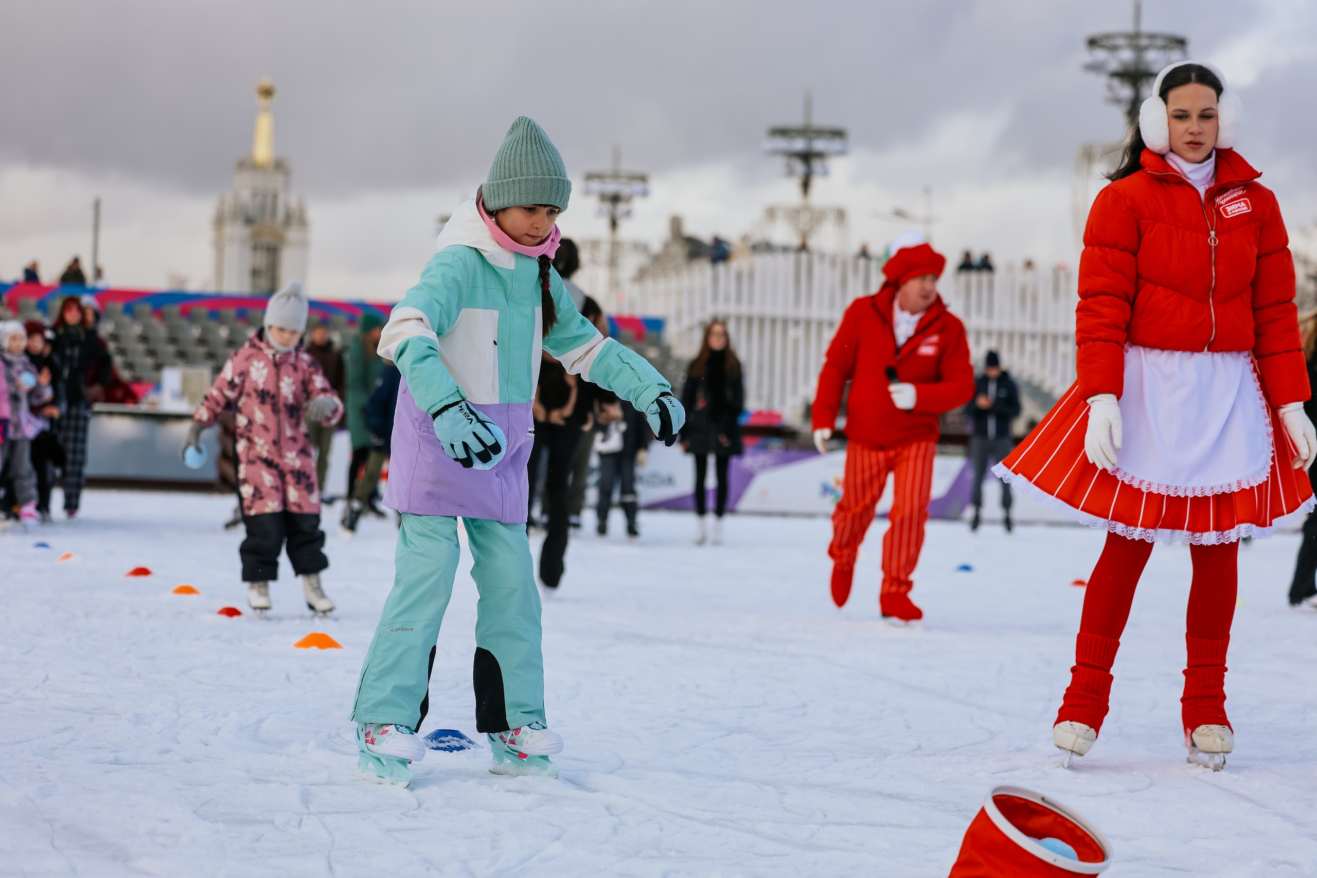 Ледовое шоу ВДНХ проект Московское чаепитие. Фотограф и видеограф Анна Домашенко