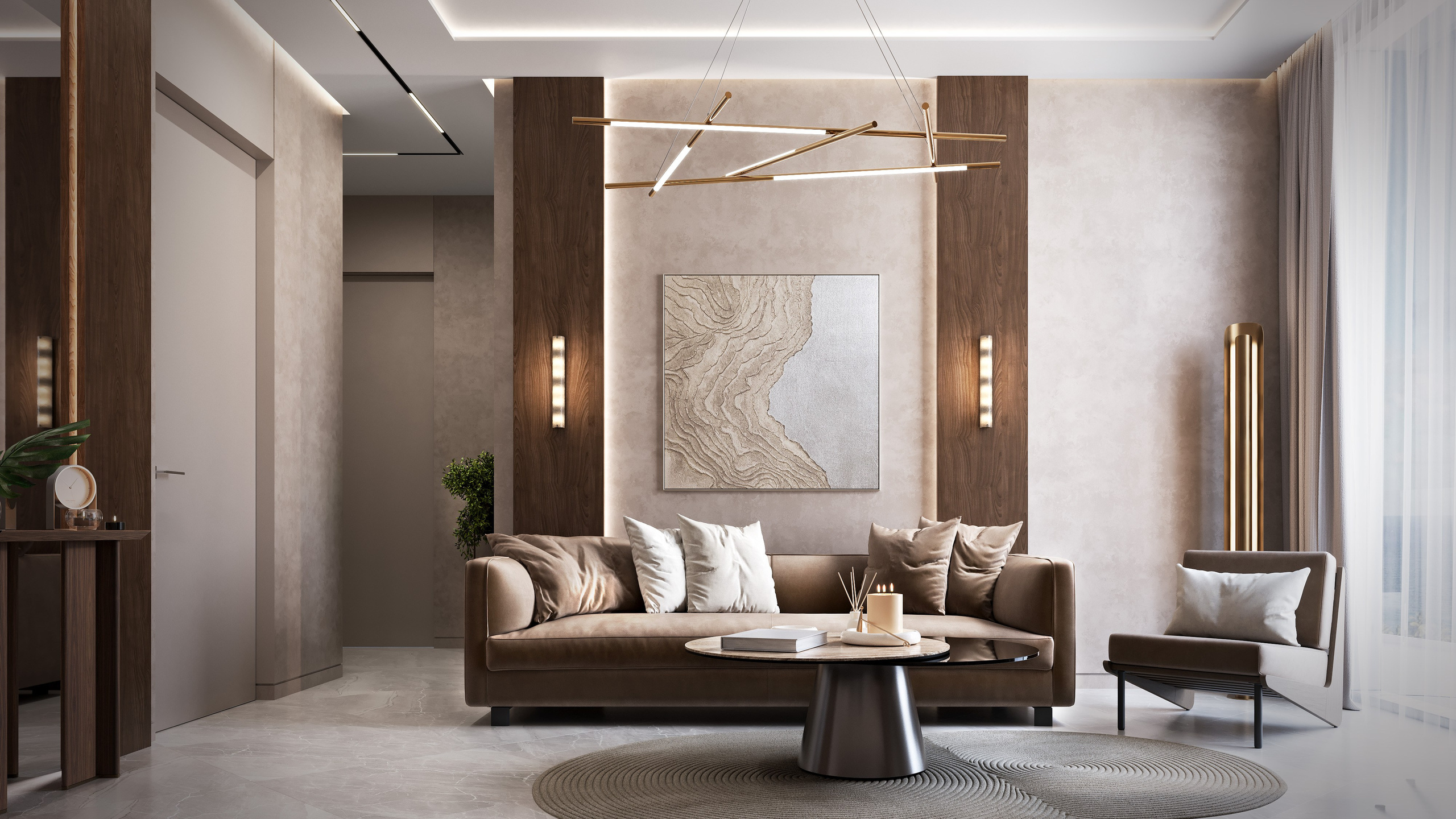 Интерьерная визуализация. 3D визуализация/ Юлия Будник