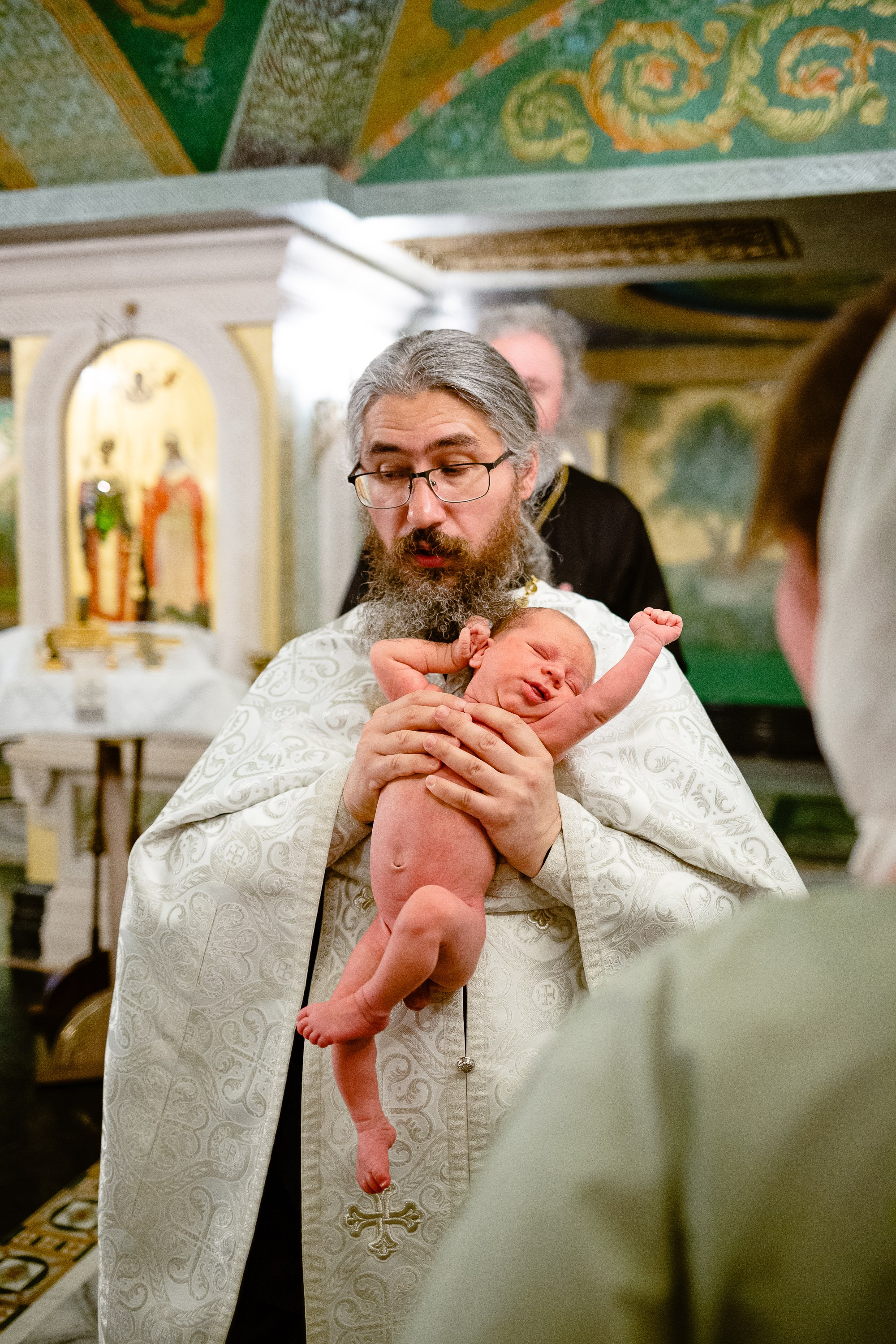 Крещение в сретенском монастыре.