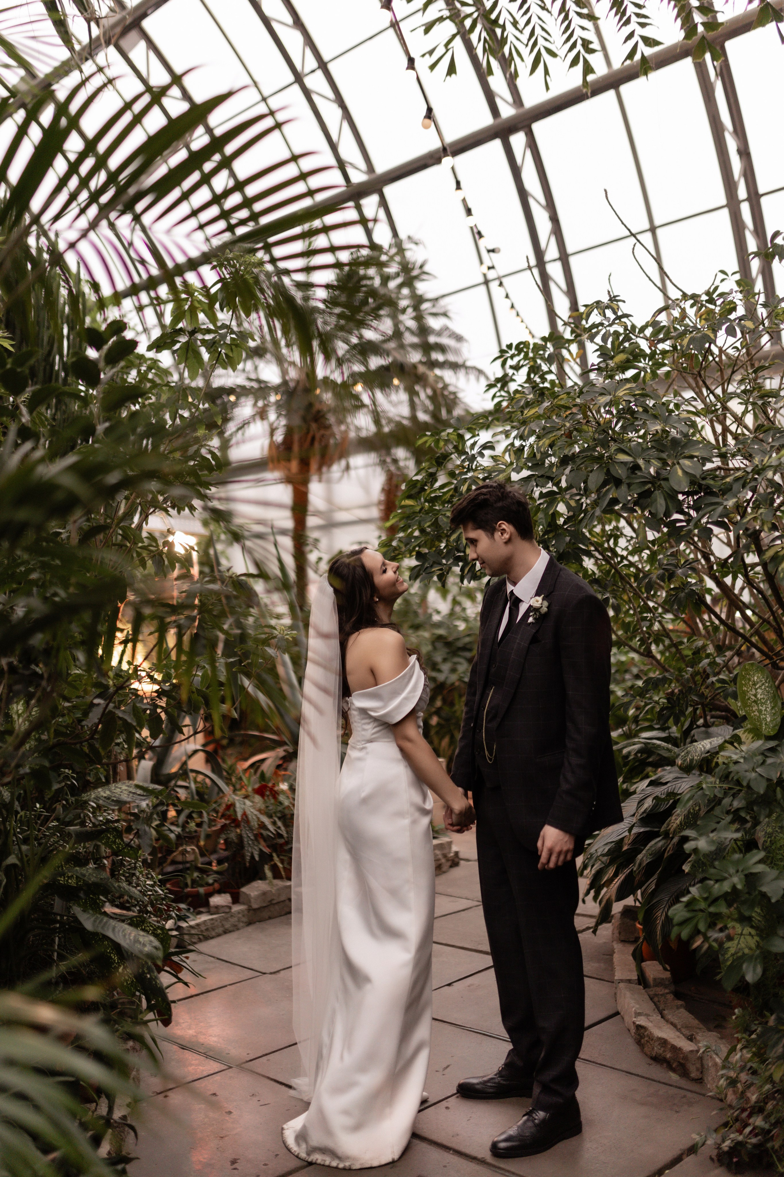 Бажена+Дмитрий Оранжерея. Фотограф в Санкт-Петербурге