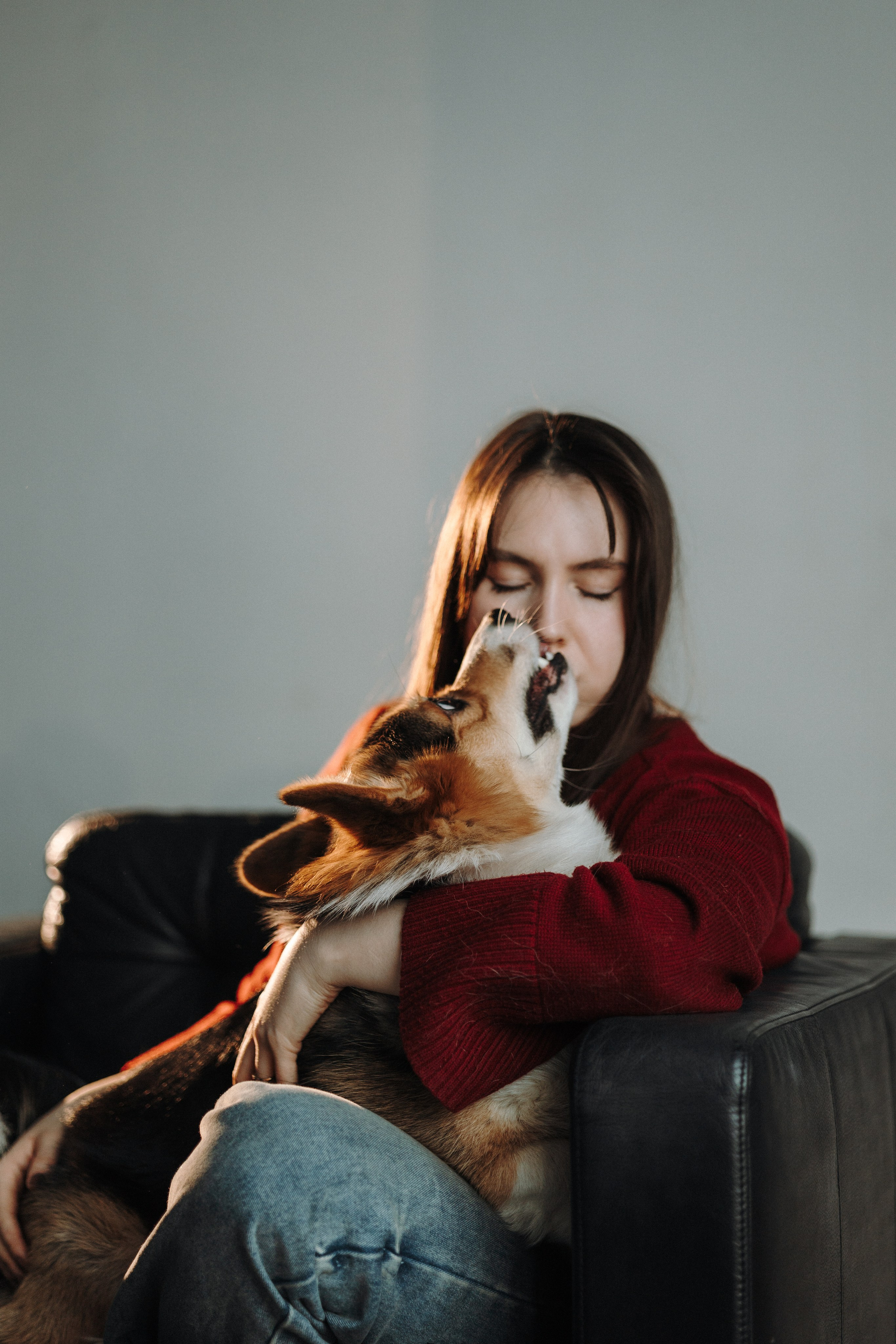 Настя и Коржик. Фотограф — Анималист | Санкт-Петербург