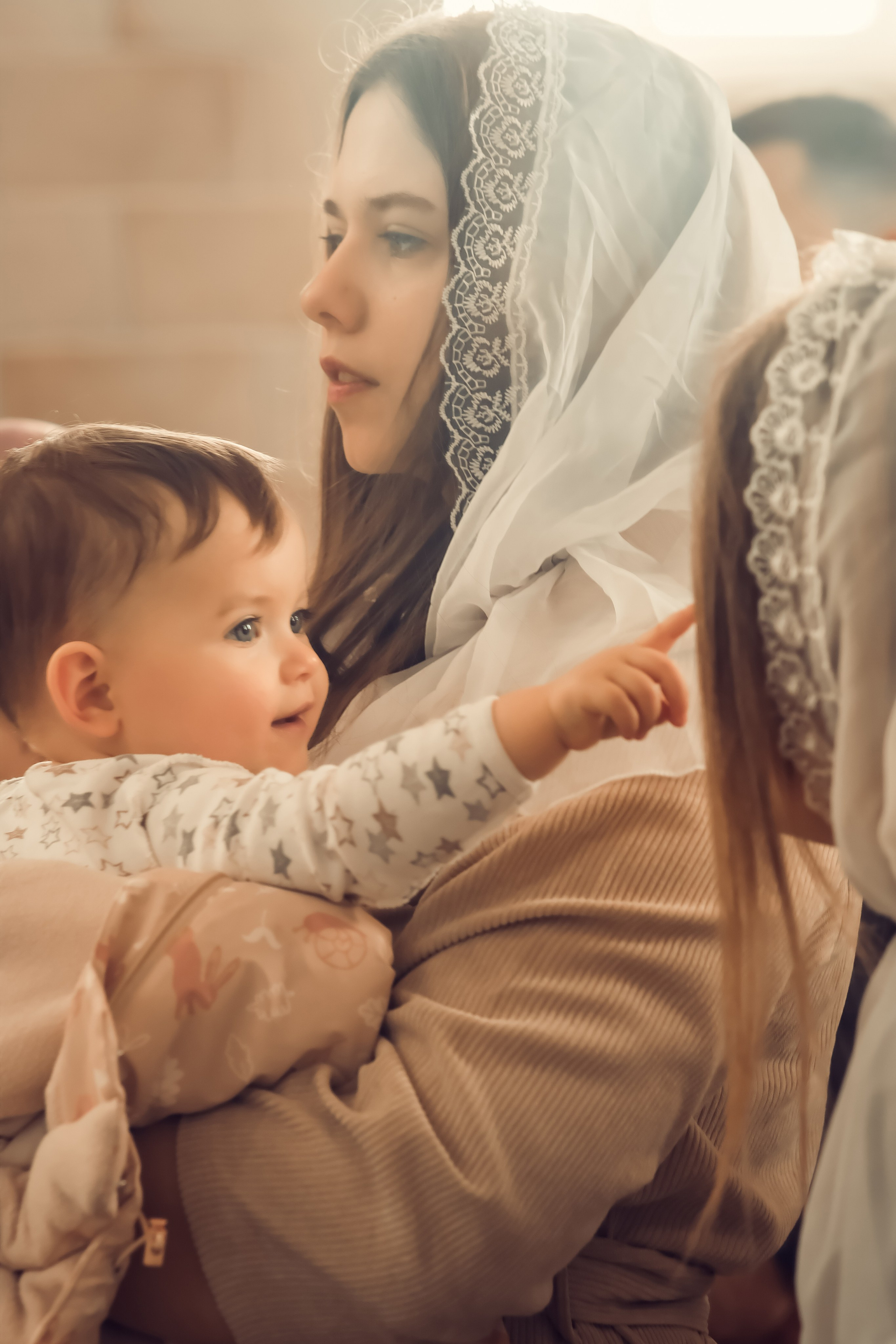 Крещение Валерии. Семейный и женский фотограф в городе Благовещенск Надежда Буярова