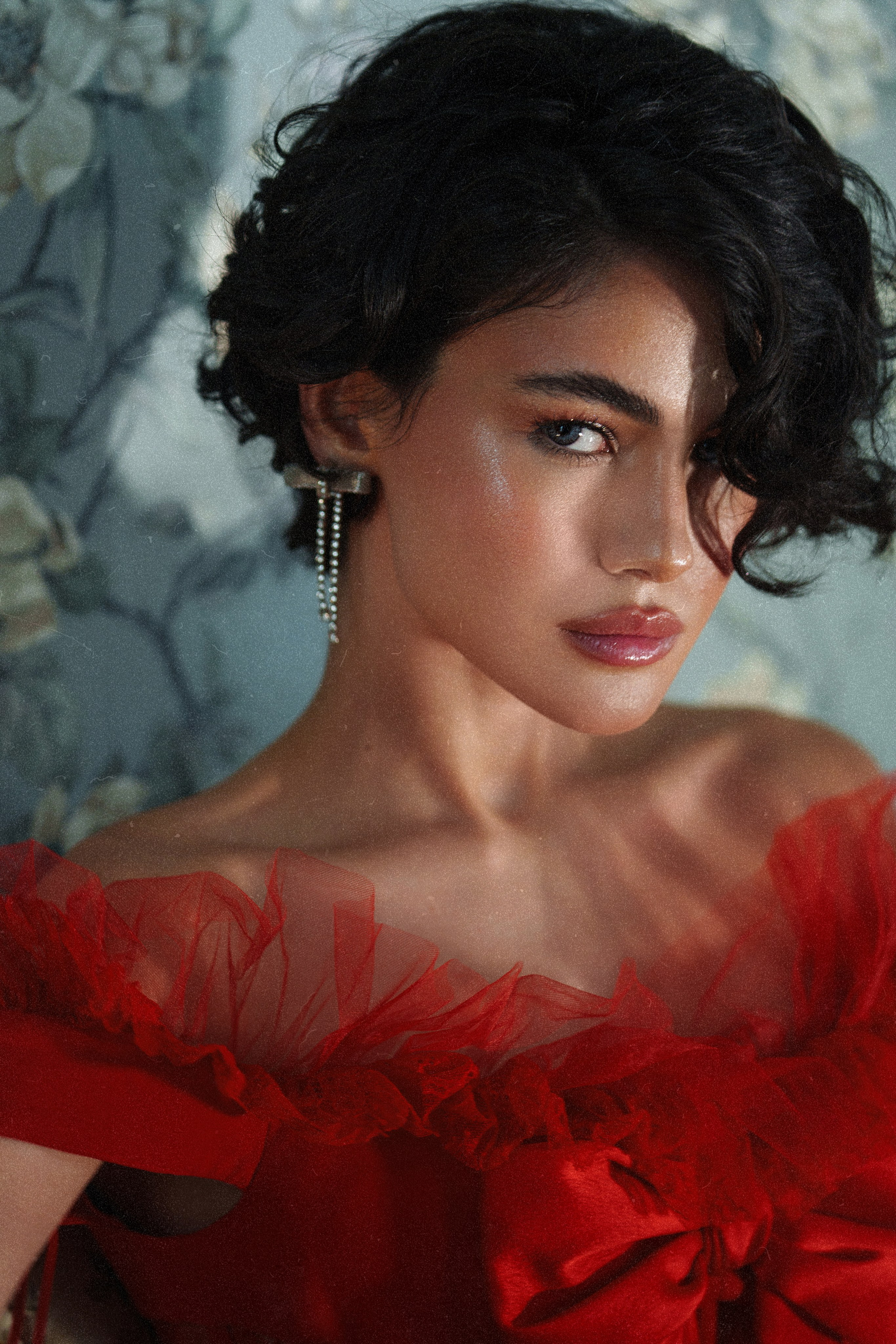 В интерьере