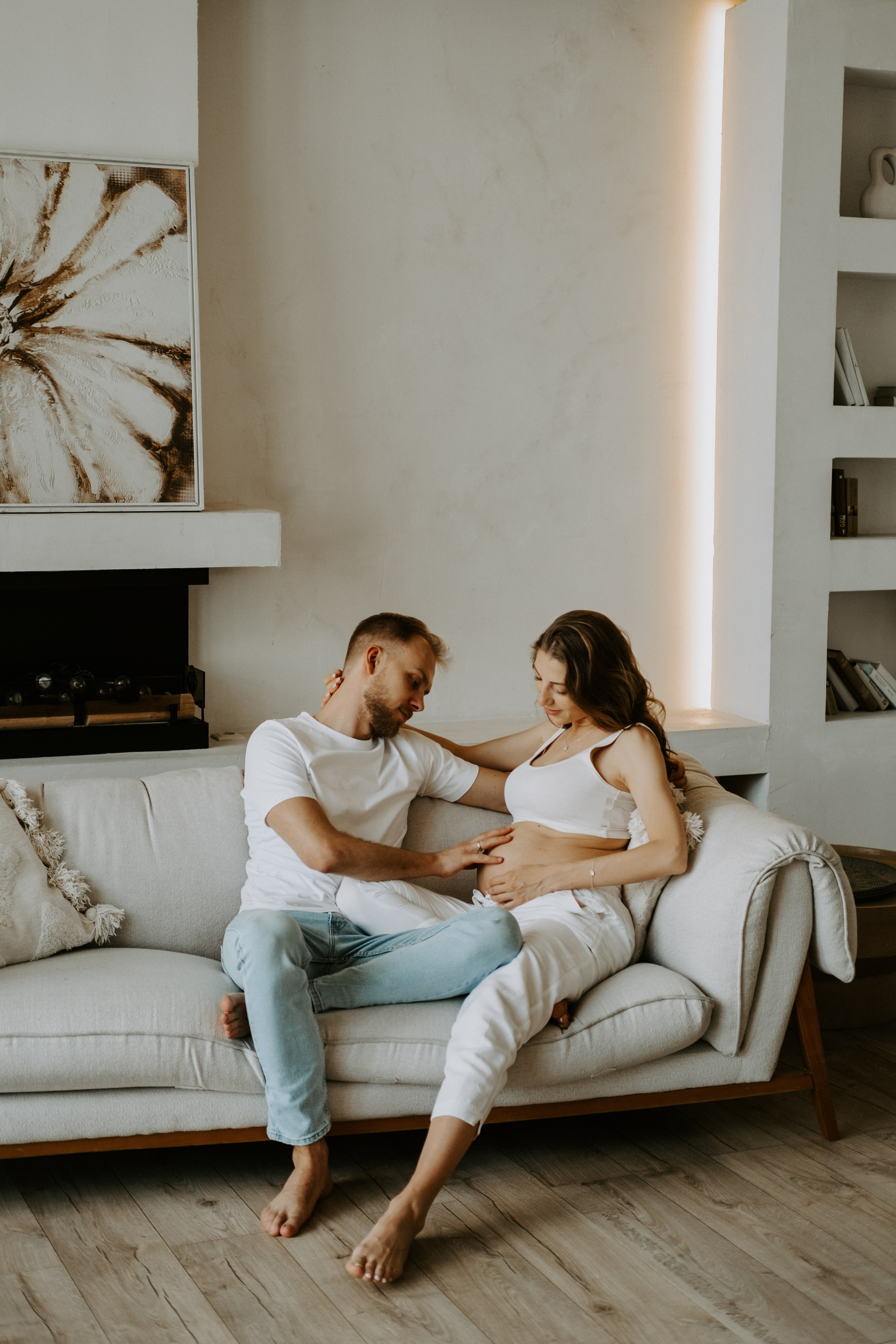 Фотосессия беременности с собакой. Семейный фотограф в Москве Кристина Маркос