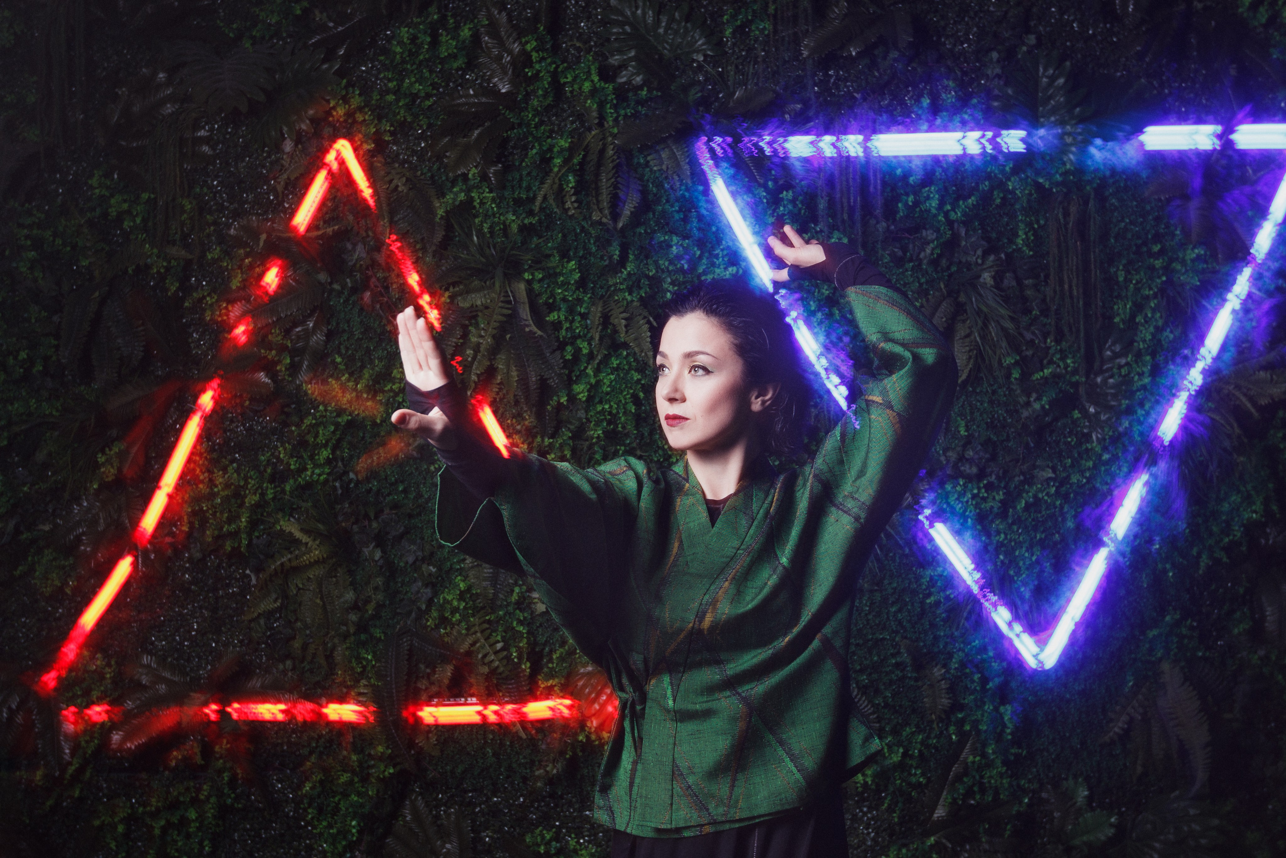 Неоновый призрак. Анна Короткова, фотохудожник, г. Москва