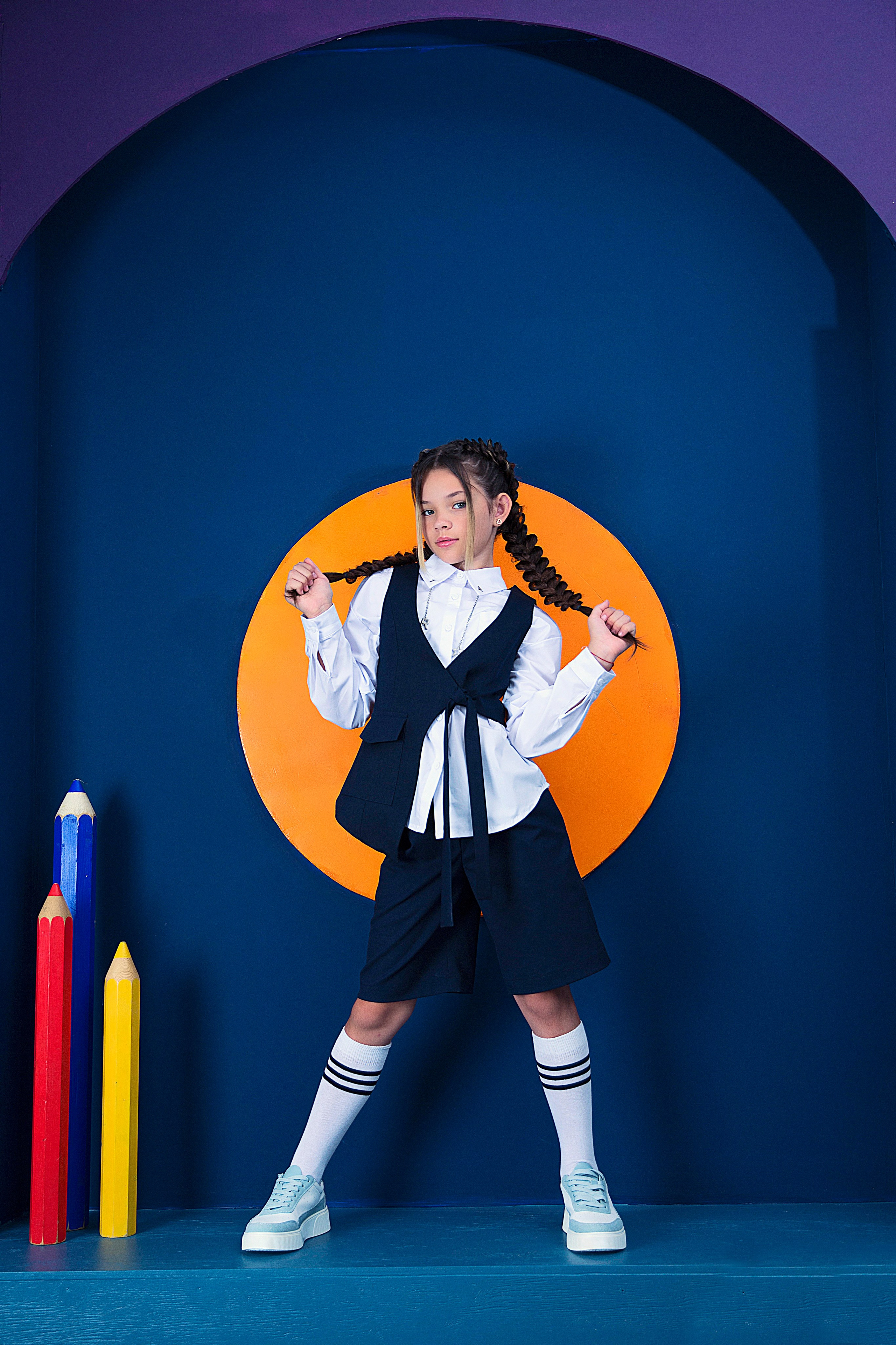 Школьница. Детский школьный фотограф в Кемерово Зиновьева Екатерина