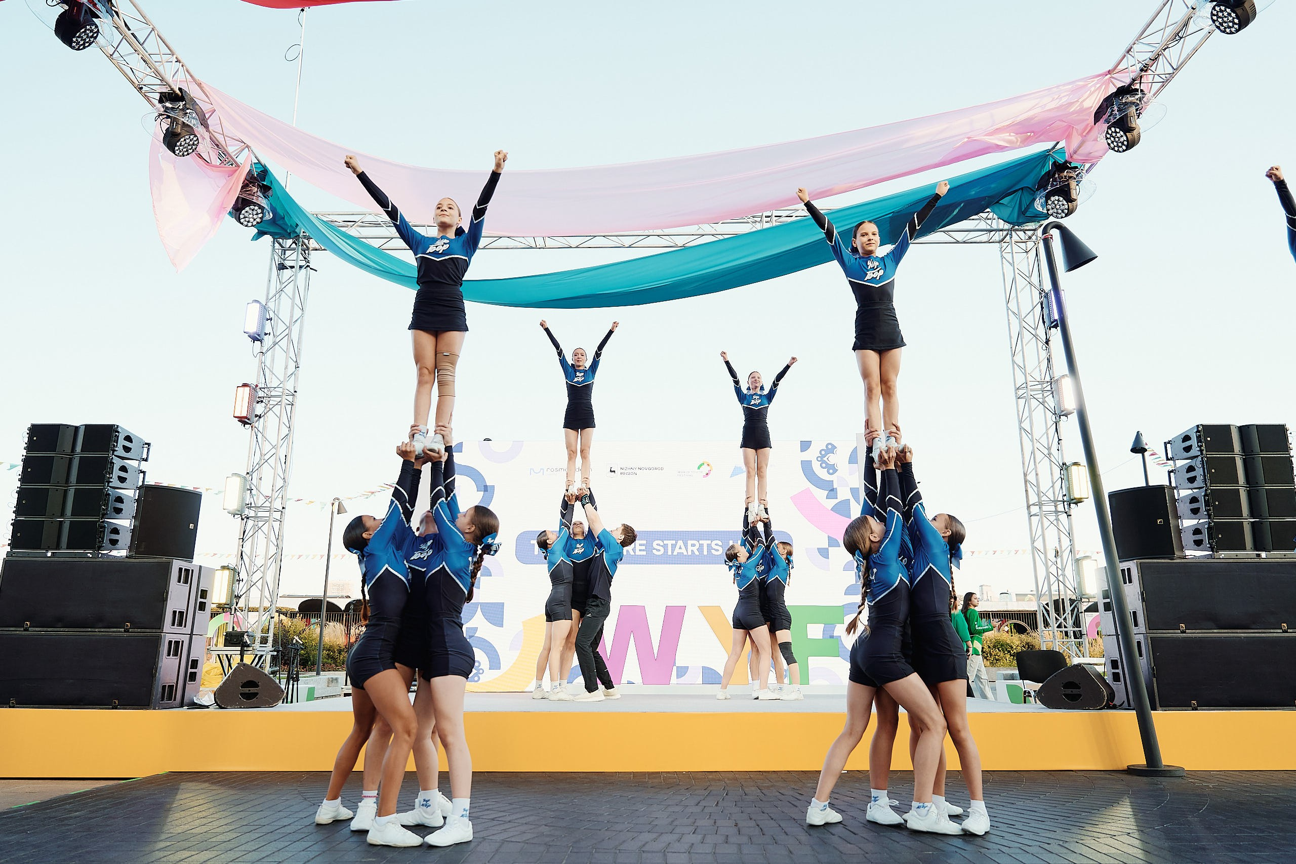 Слет фестиваля молодежи 2025. Репортажная съемка в Москве