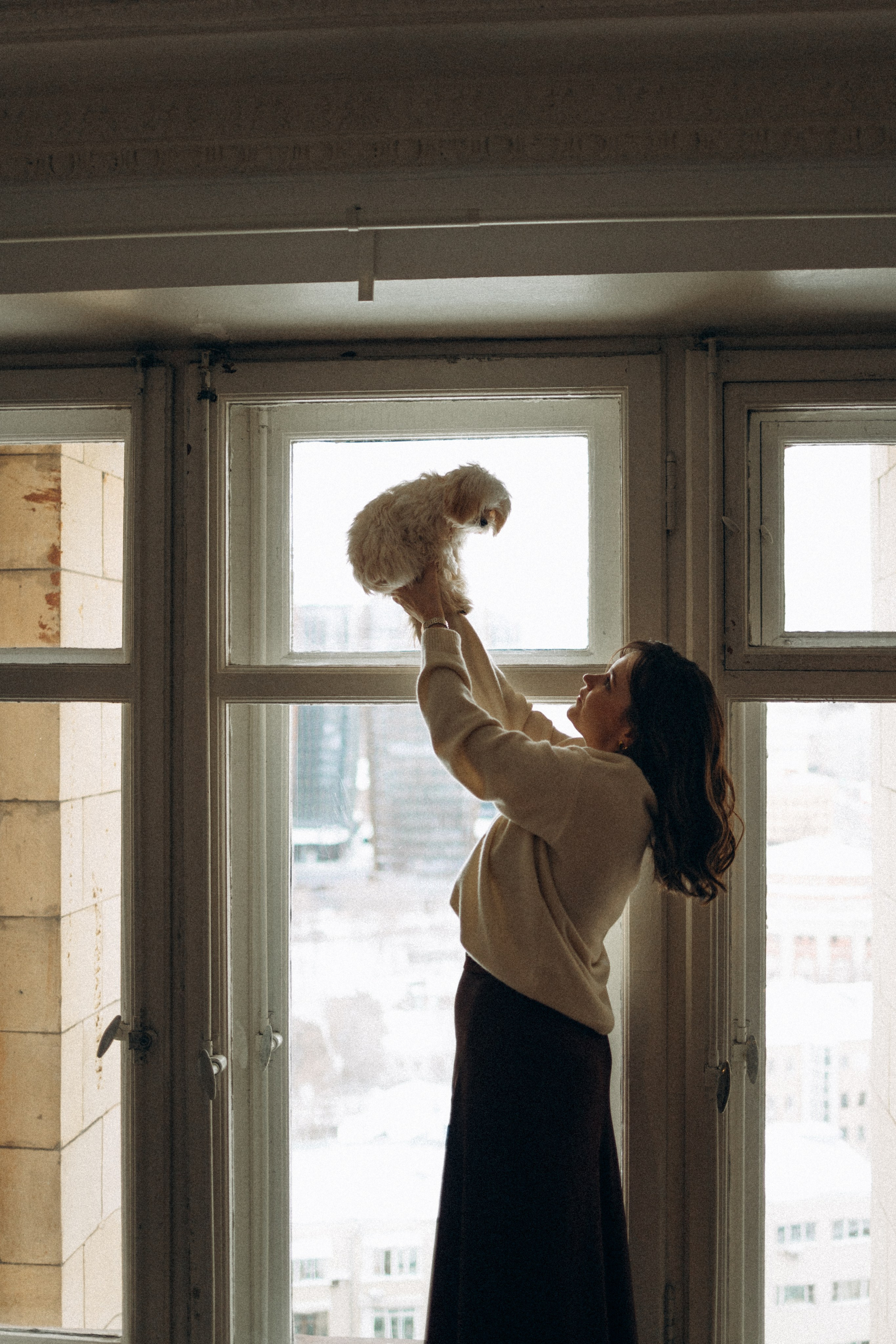 Оля и Бри. Фотораф — анималист Мария Шистка