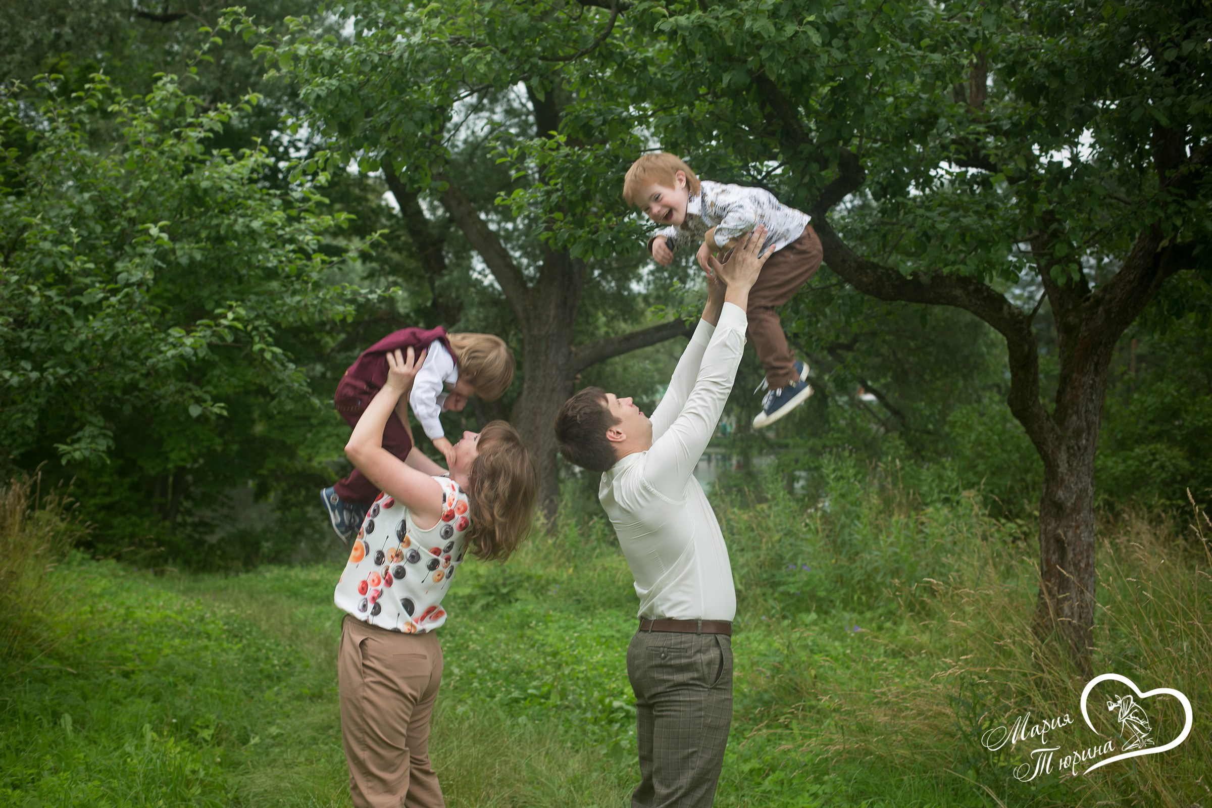 Семейная прогулка. Свадебная фотосъёмка в Москве, Туле