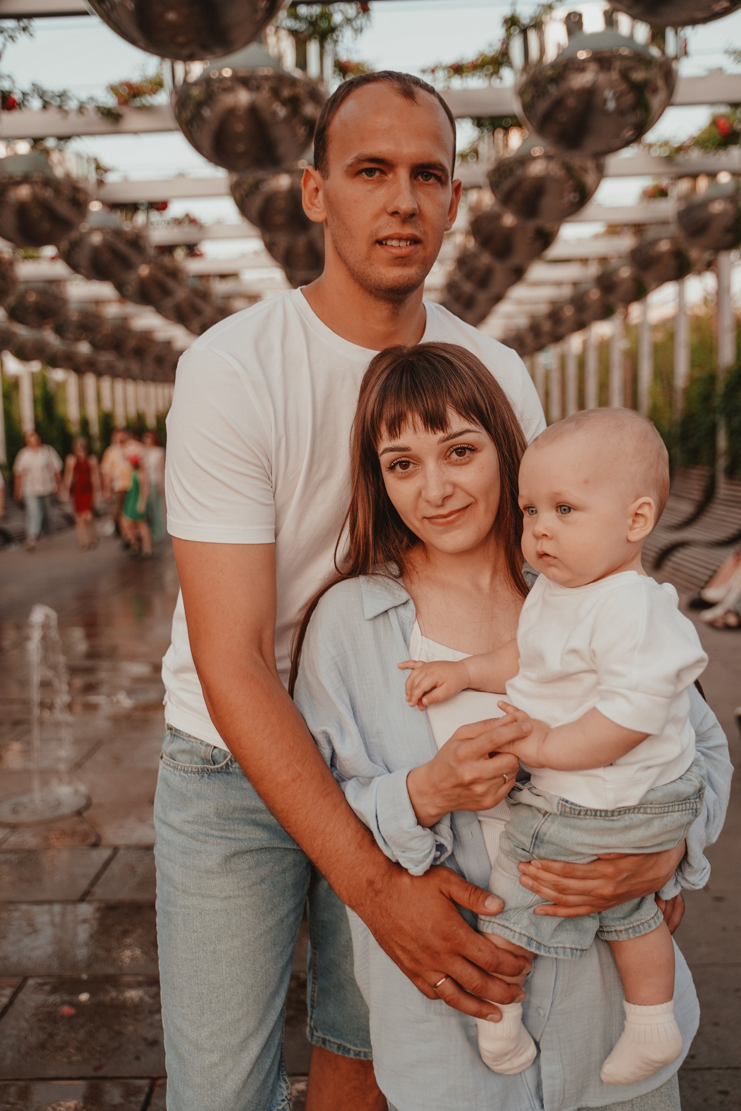 Семейная фотосессия в парке Галицкого. Семейный и женский фотограф в Краснодаре Анастасия Приймак