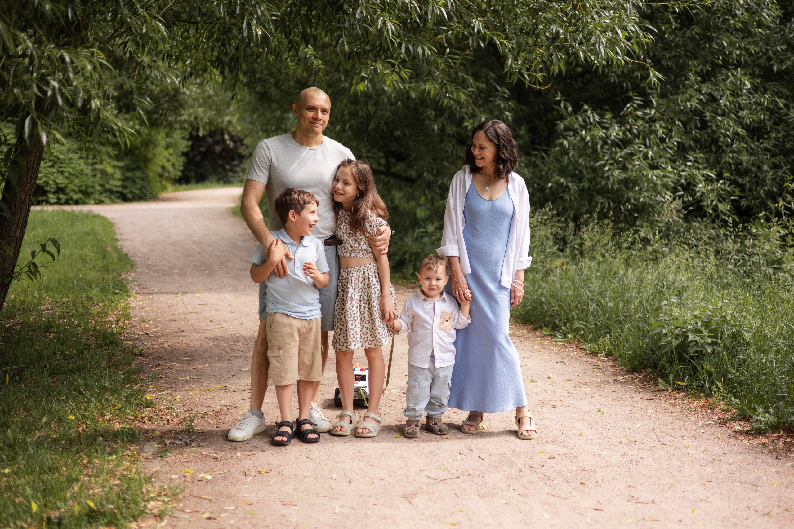 Алена, Ринат, Кира, Артур и Камиль. Фотограф Печерская Анастасия