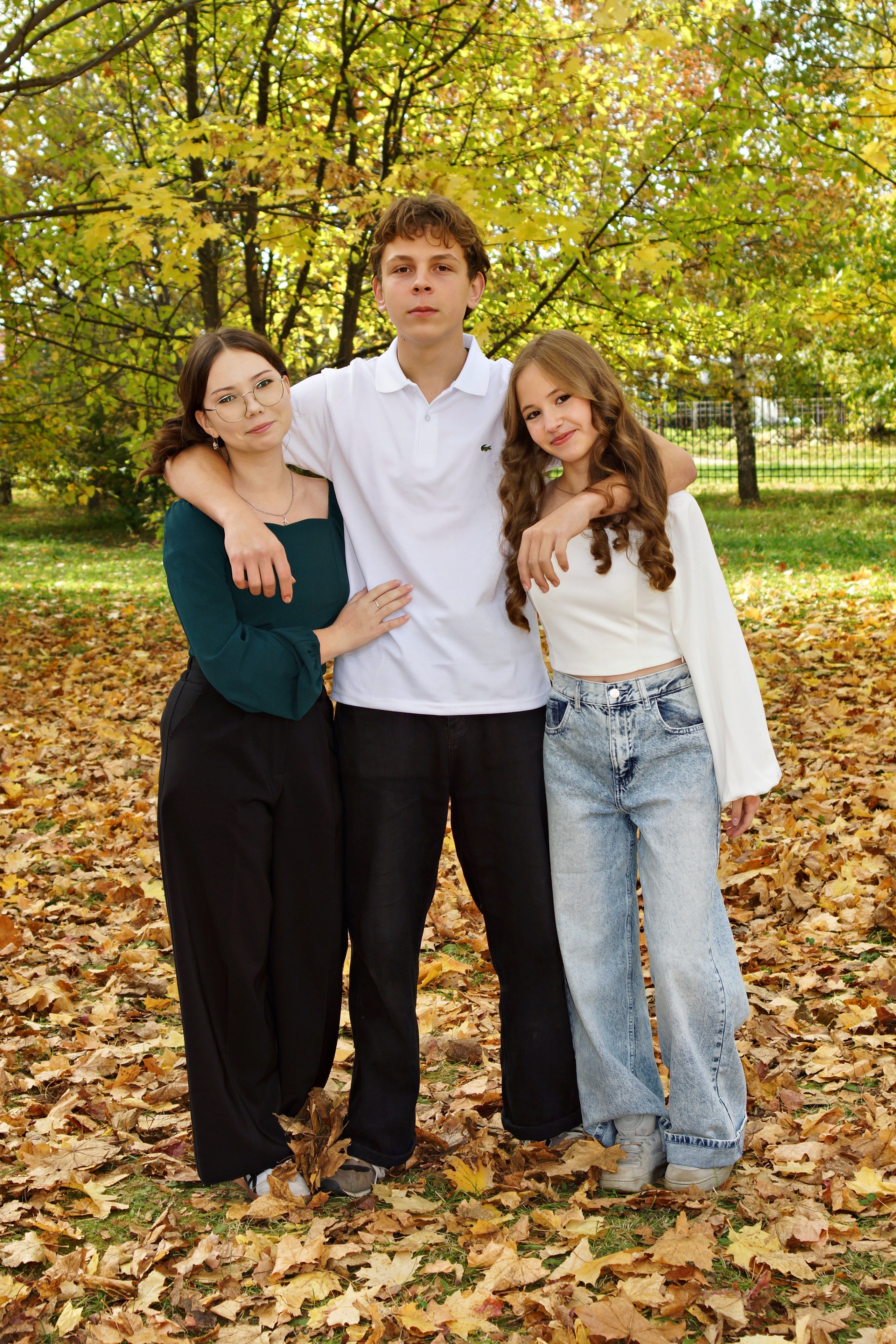 Осенняя фотосессия в школе г. Йошкар-Ола