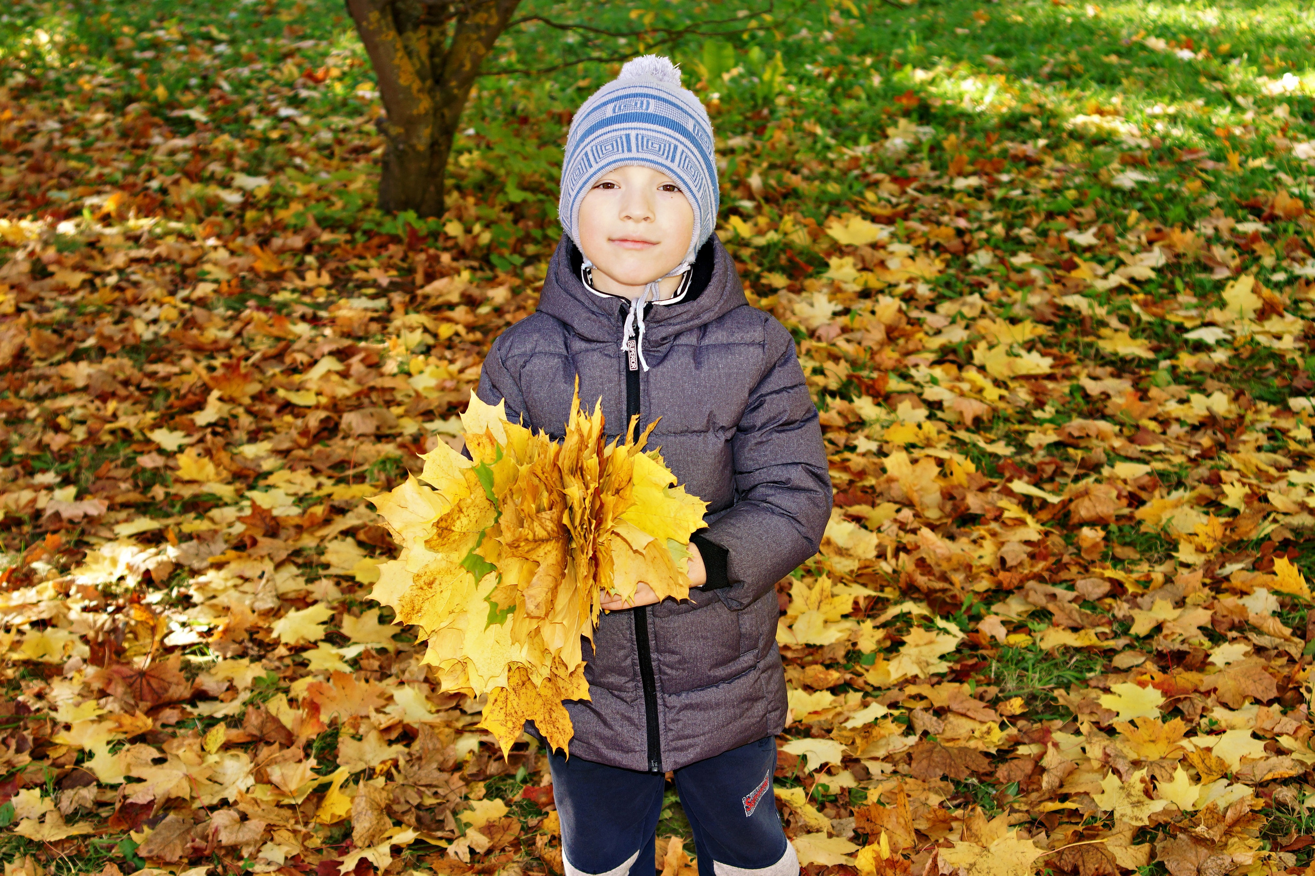 Осенняя фотосессия в детском саду г. Йошкар-Ола