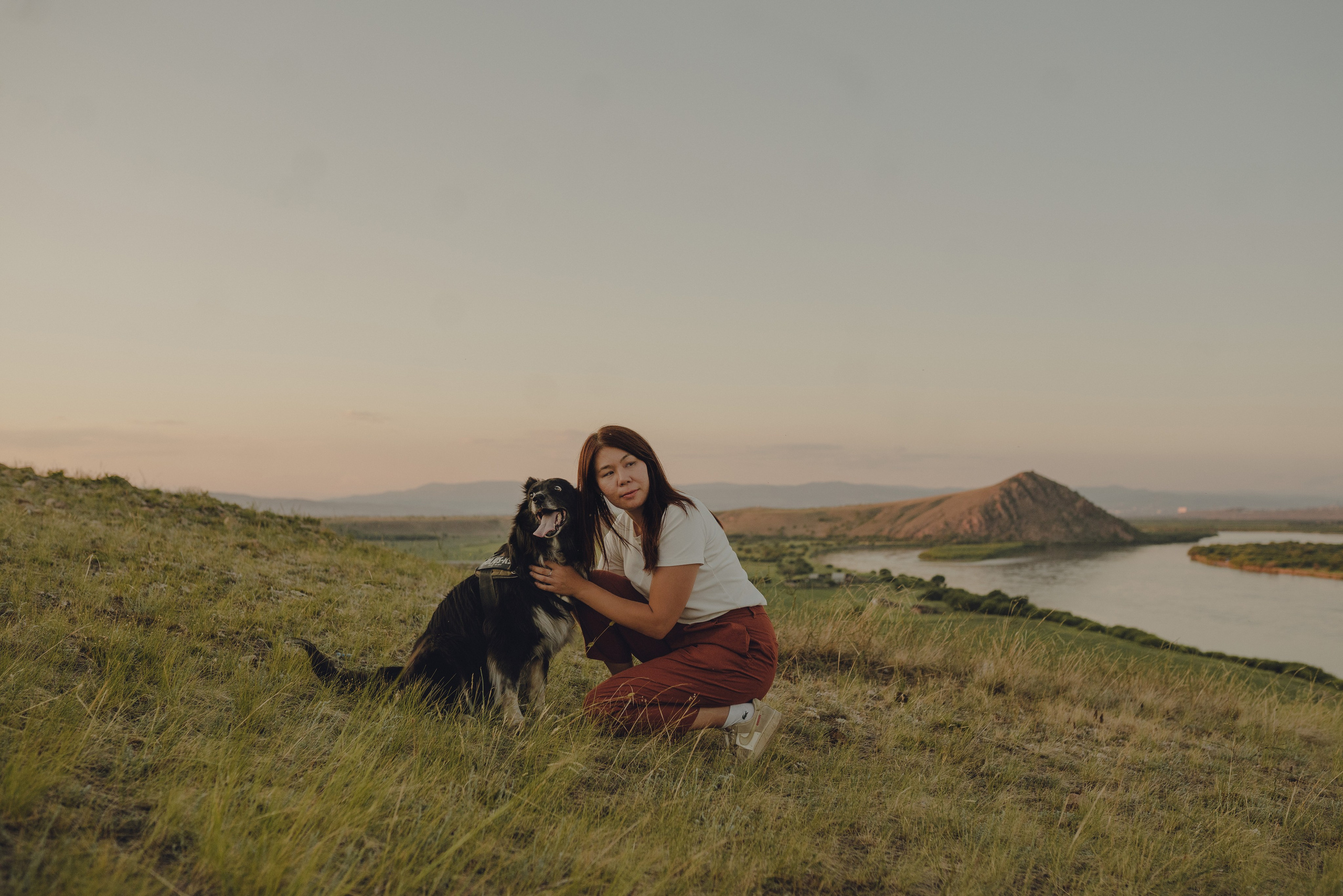 Настя и Умка. Фотограф анималист в Спб недорого Олеся Майорова