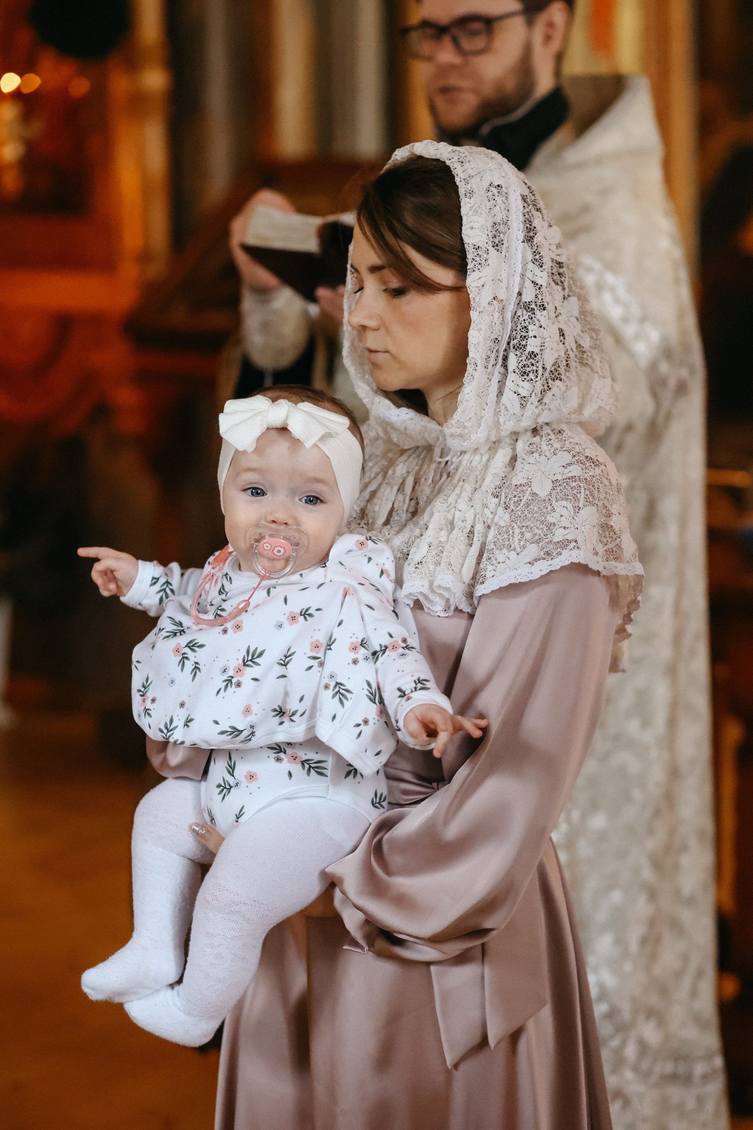 Крещение. Свадебный фотограф Полина Мишуринская