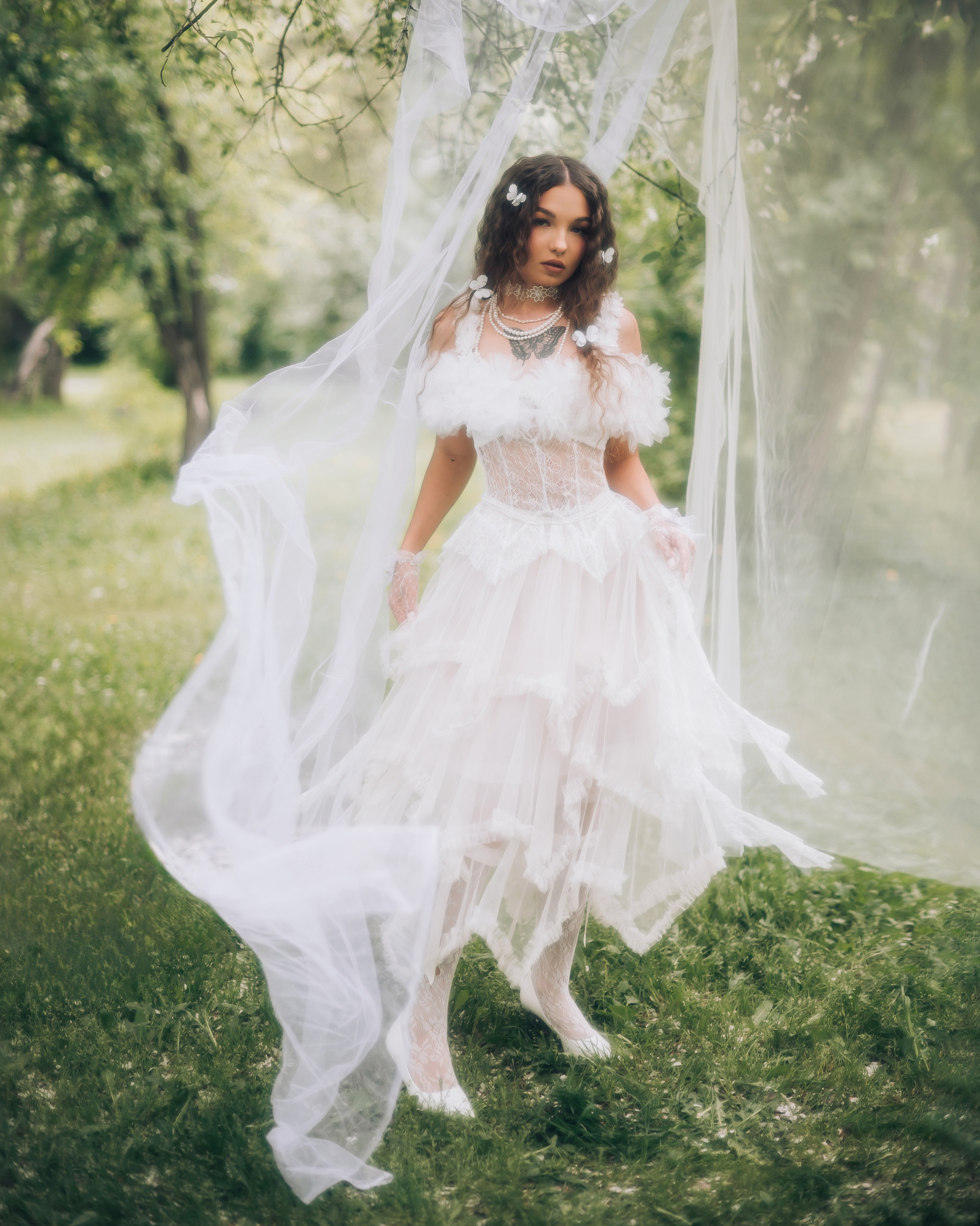 Фотосессия в цветении в Кузбасском парке г. Кемерово