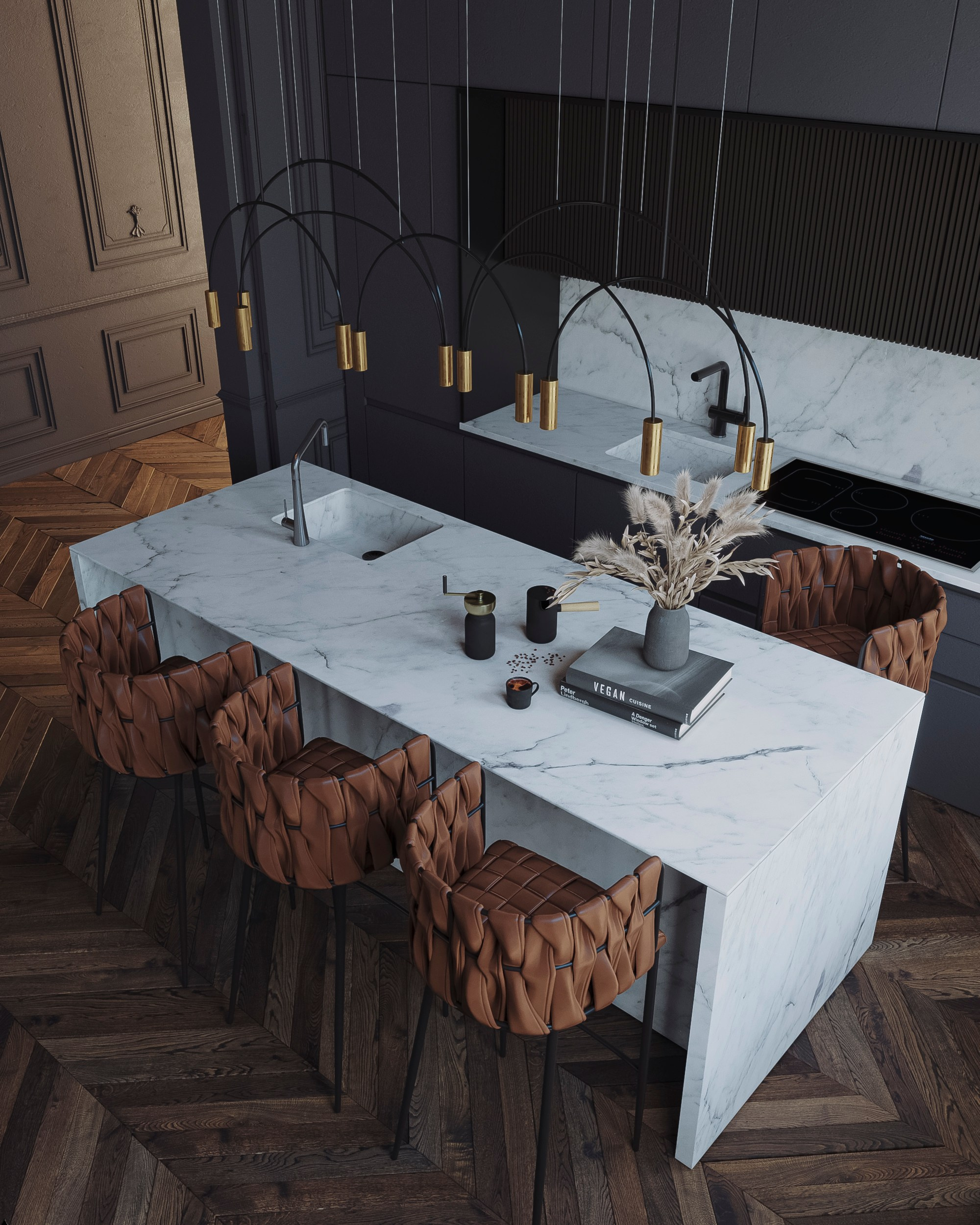 Аппартаменты Mossebo. 3D визуализация интерьеров, экстерьеров и архитектуры в Санкт-Петербурге