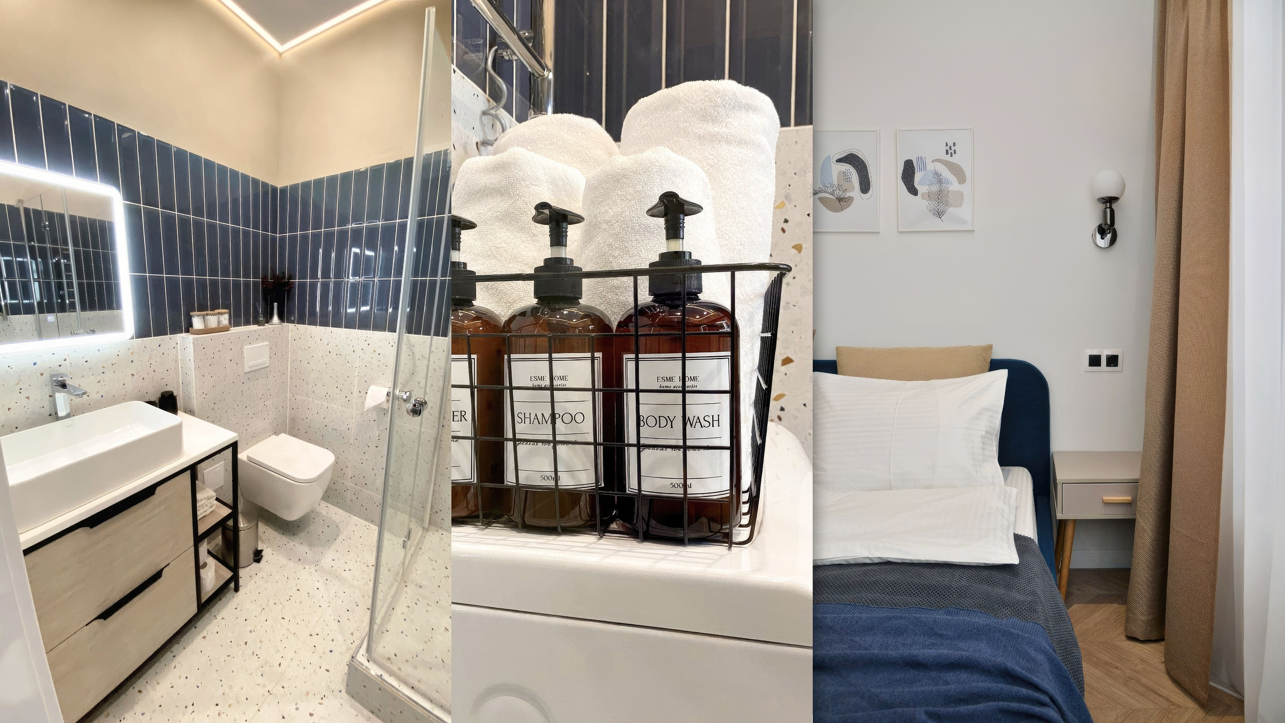 Апартаменты в Нижнем Новгороде, 2022. 3D визуализация интерьера и архитектурной среды