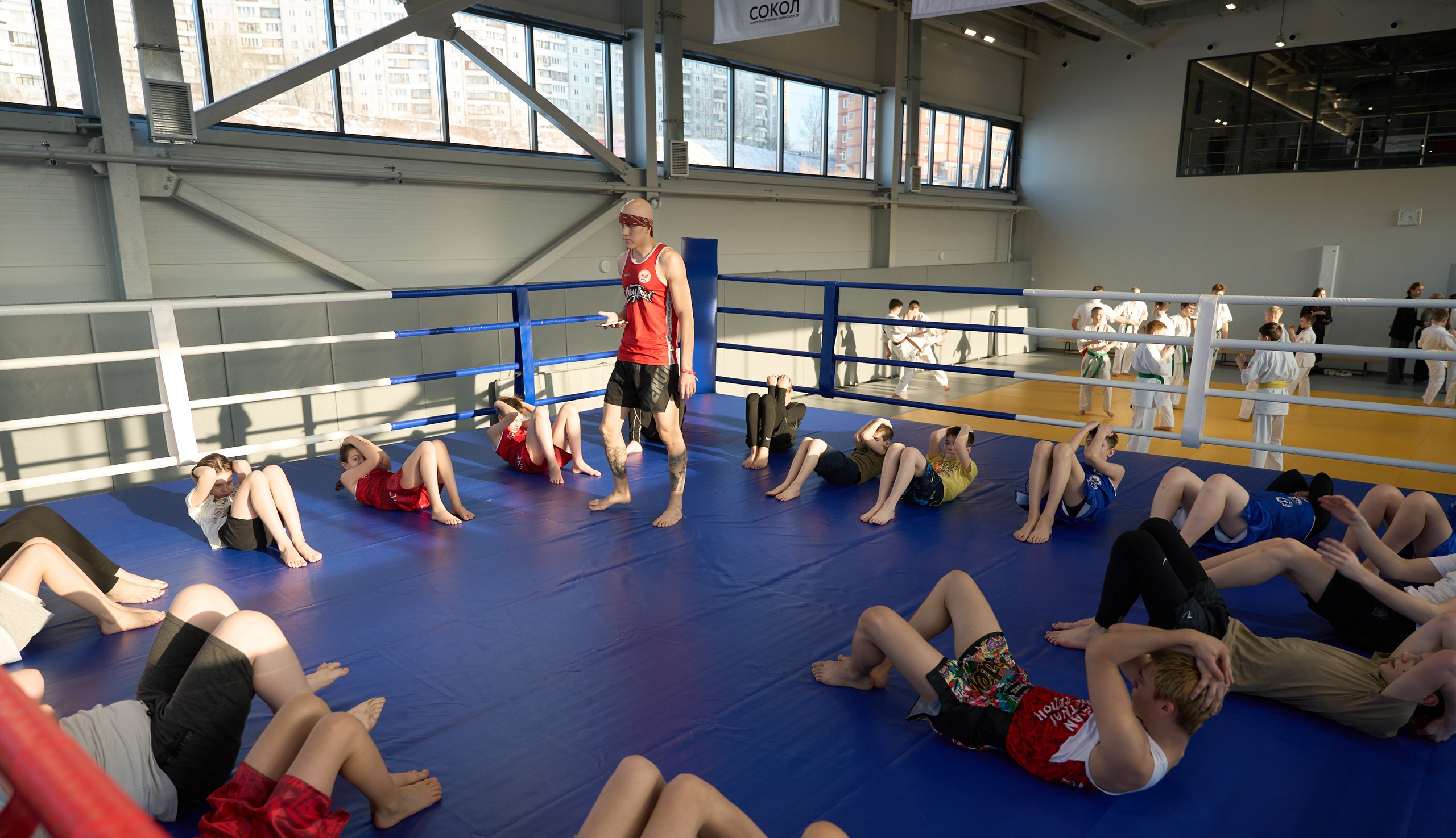 Открытие центров спортивных единоборств «Сокол» Красноярск/Дивногорск. Александр Сазонов Красноярск