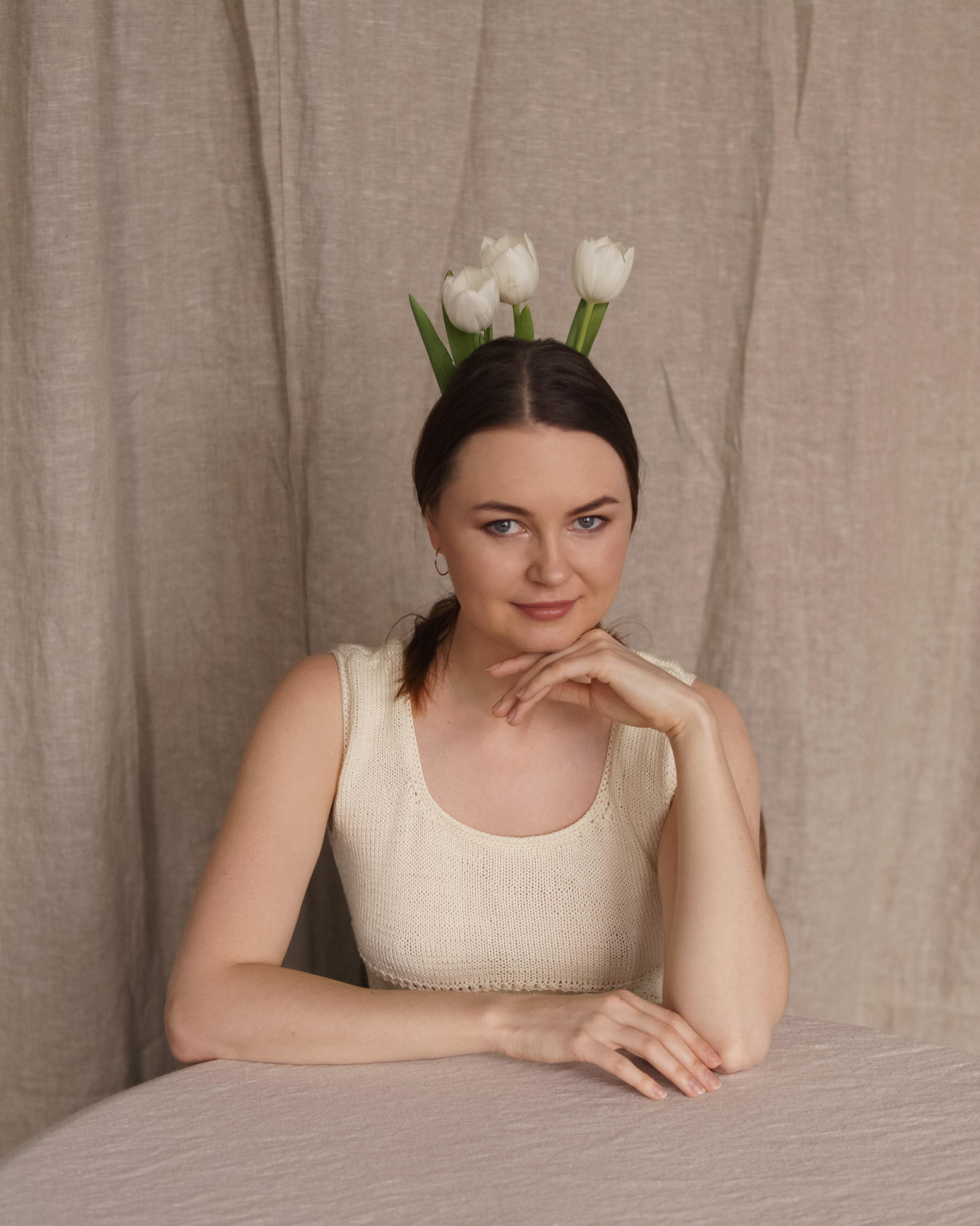 Леся, фотосессия в студии. Фотограф в Минске Света Григорьева