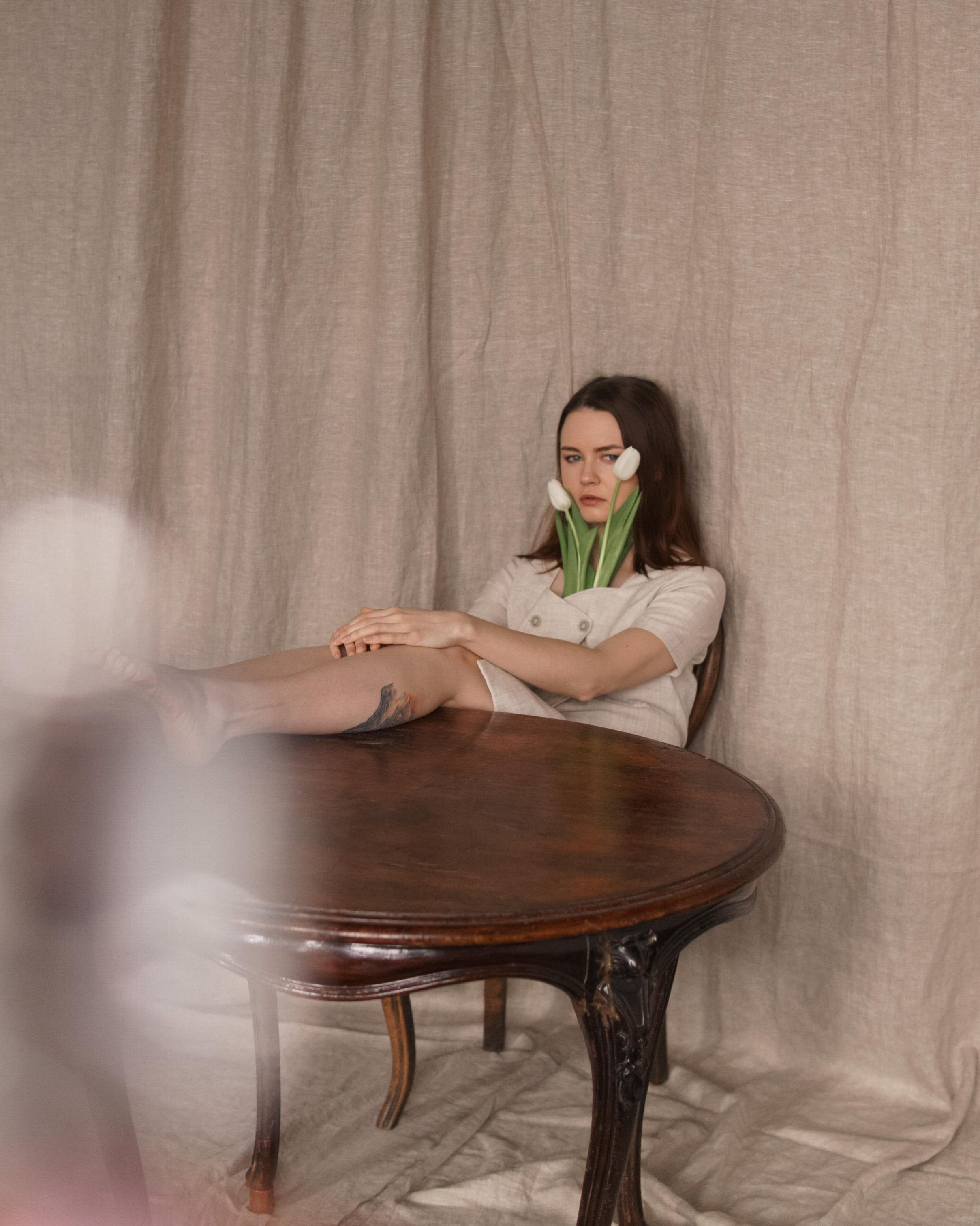 Леся, фотосессия в студии. Фотограф в Минске Света Григорьева