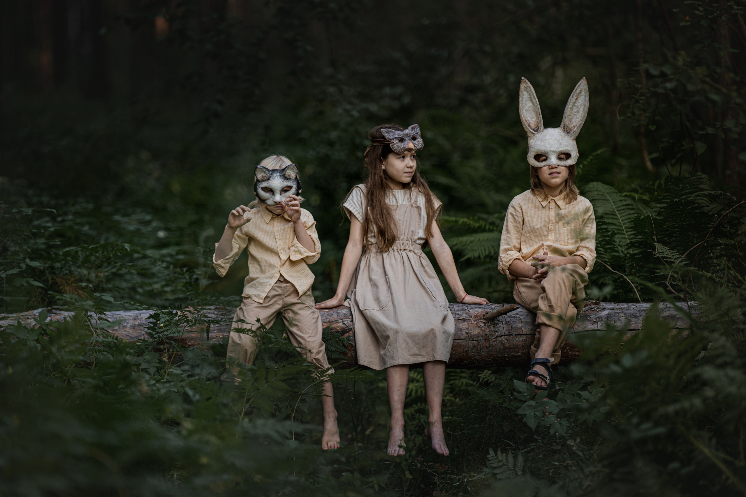 Маски (детская тематическая съемка). Kameramotor74