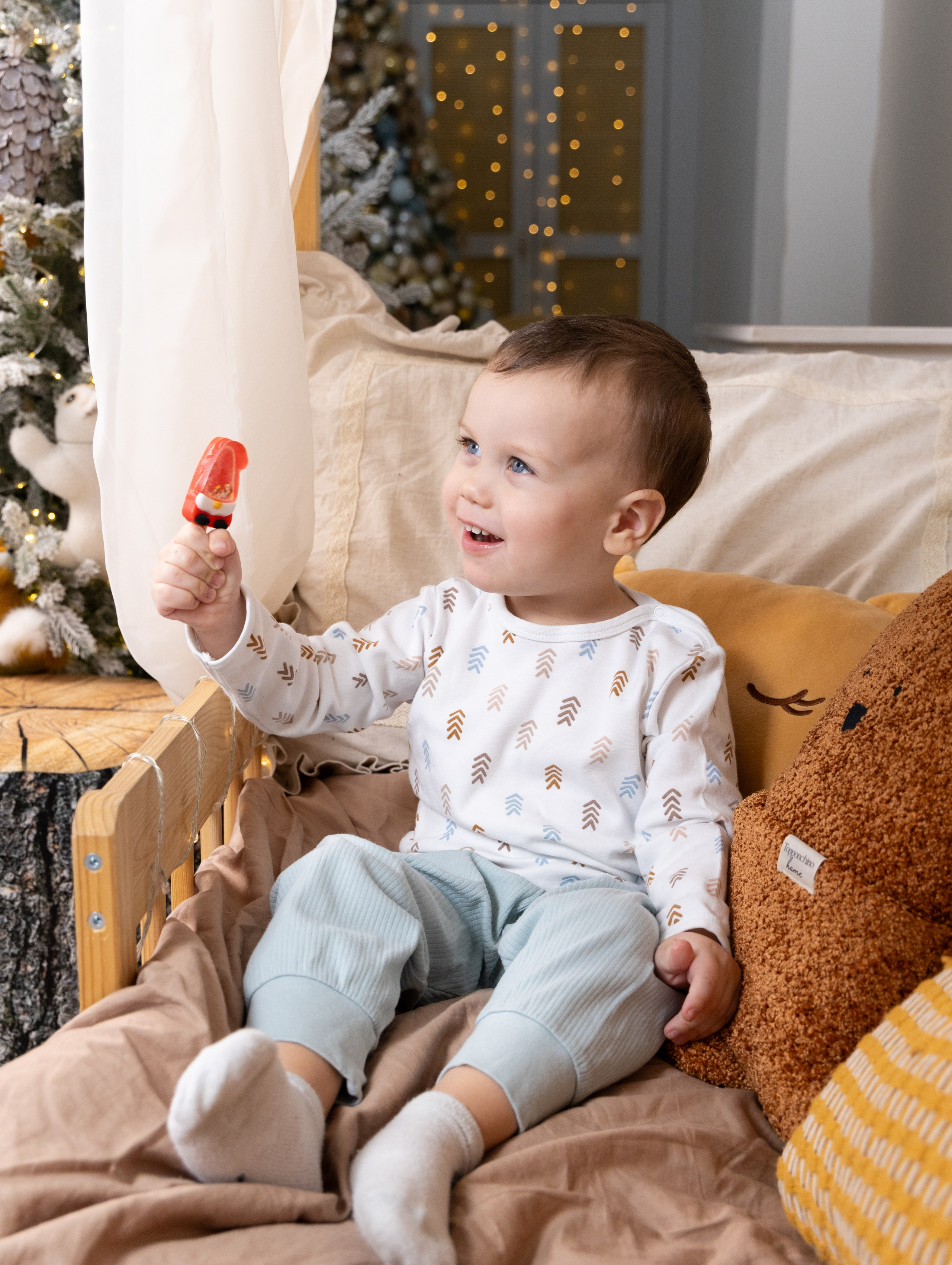 Новогодняя семейная съемка. Фотограф в Новосибирске Анна Полторацкая