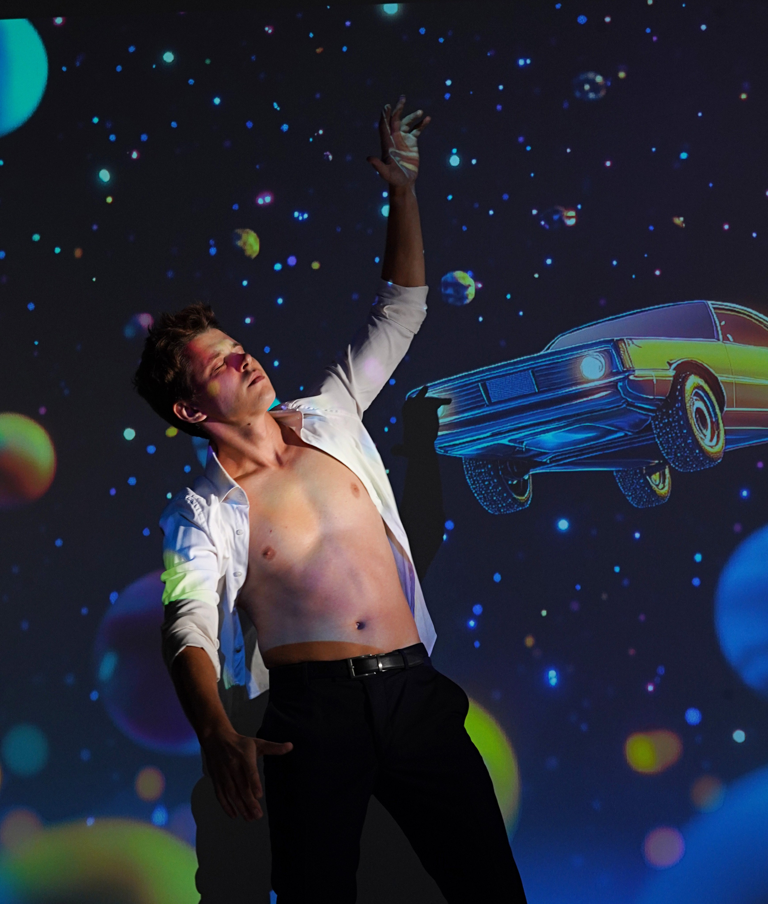 Фотосессия с проектором. Студийный и портретный фотограф в САНКТ-ПЕТЕРБУРГЕИрина Махаон