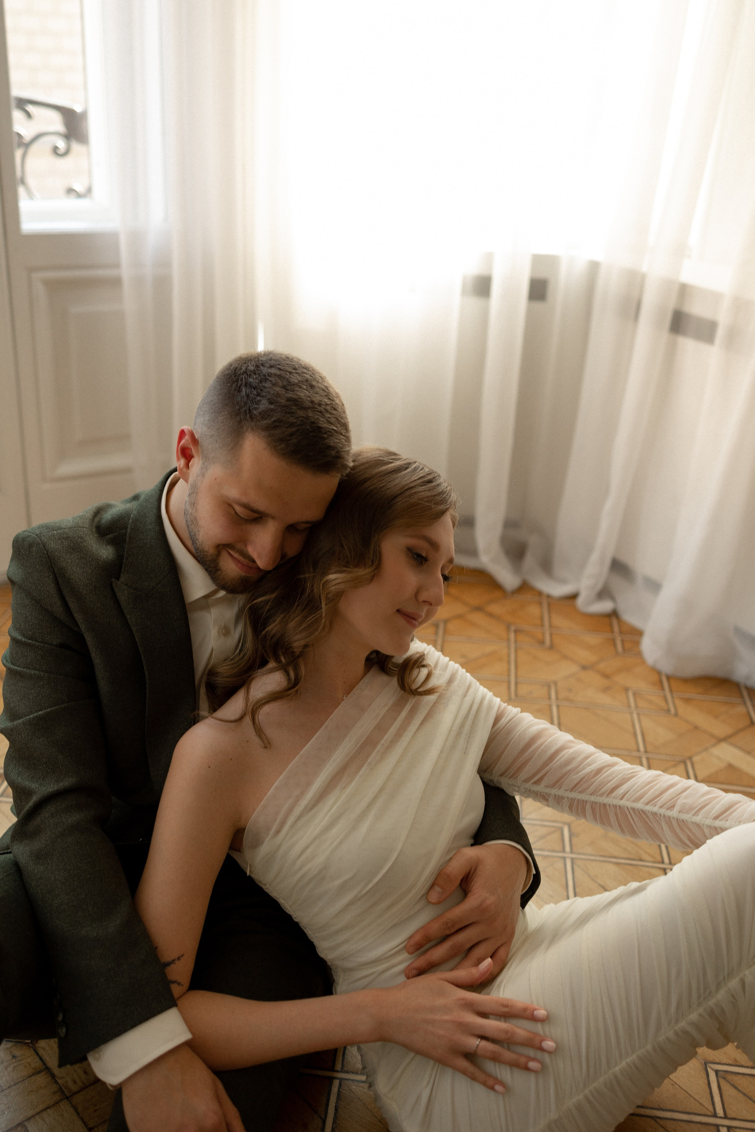 Свадебная фотосессия в студии/отеле. Фотограф в Санкт-Петербурге Шевченко Наталья