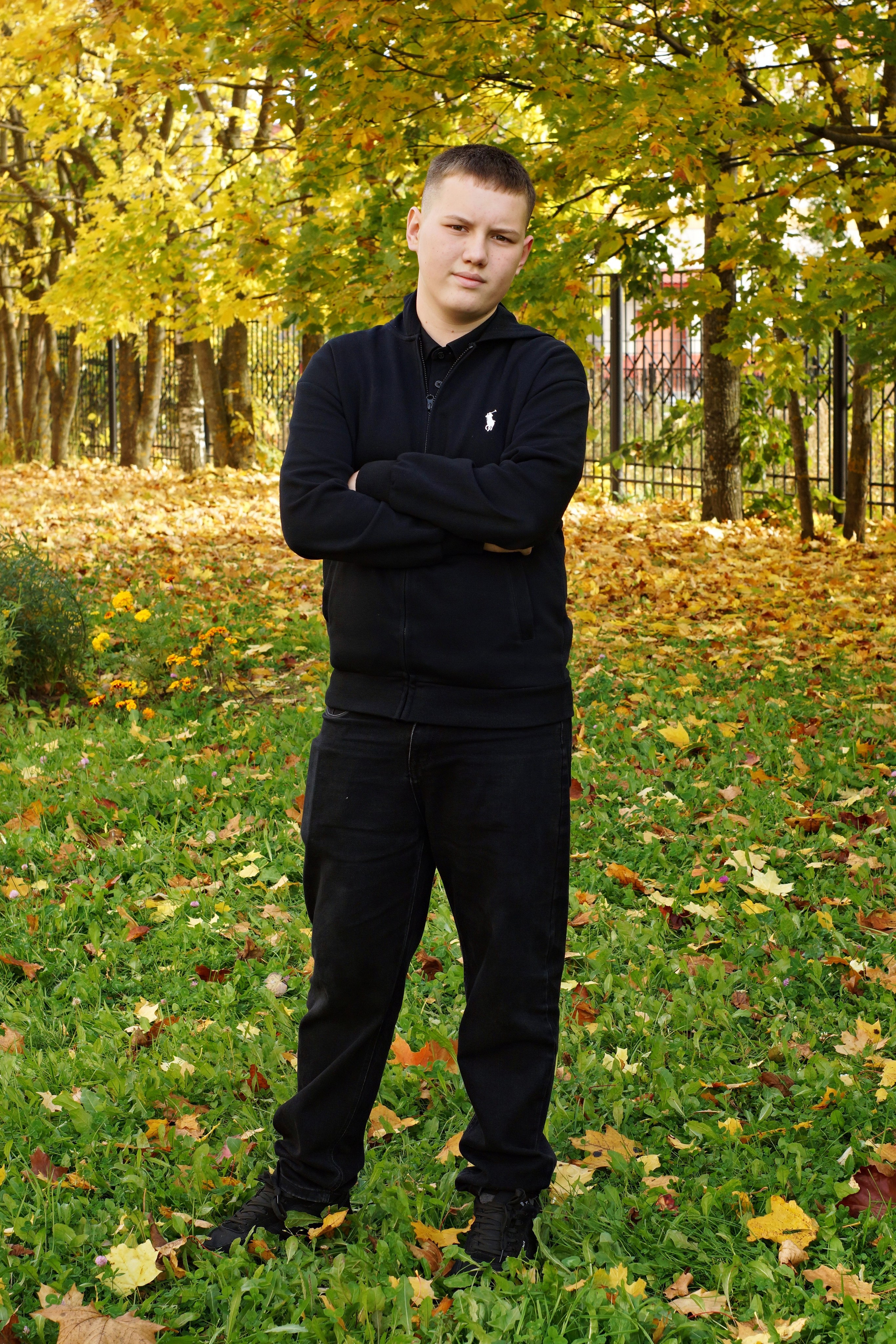 Осенняя фотосессия в школе г. Йошкар-Ола