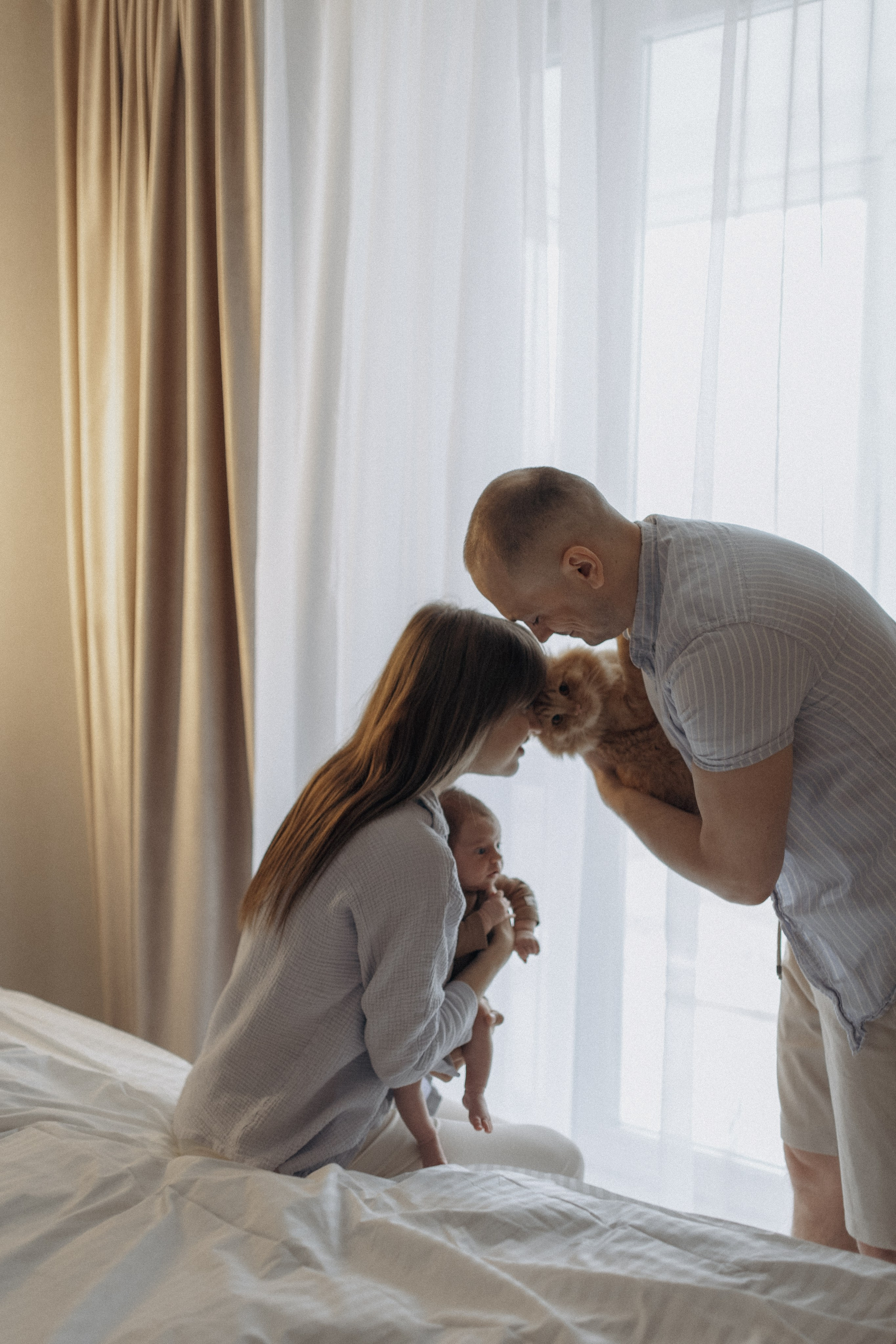 Вероника, Дмитрий и Мелисса. Семейный фотограф Земскова Евгения