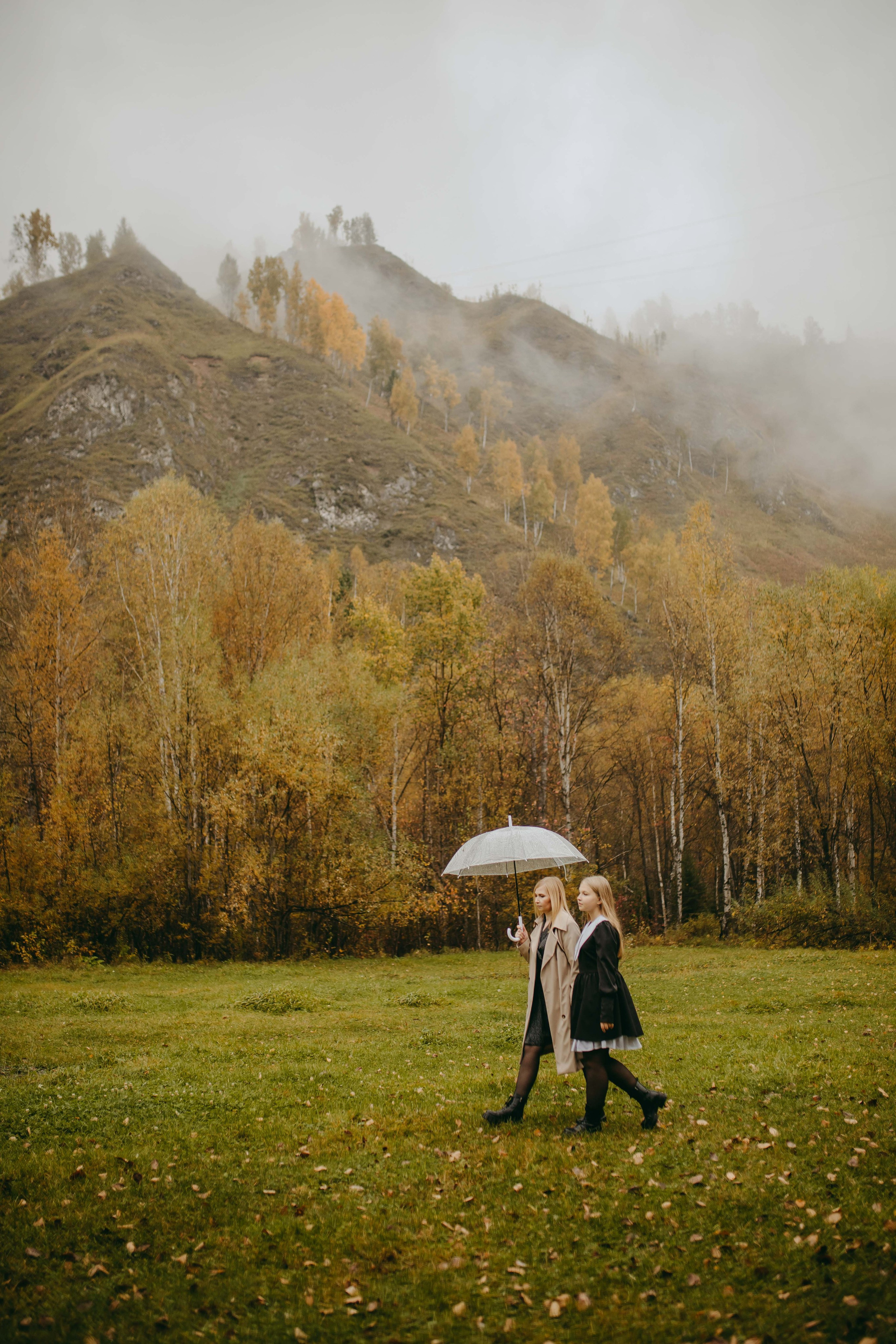 Осенняя история Саши и Дианы. Фотограф Наталья Кургина Слюдянка Иркутск