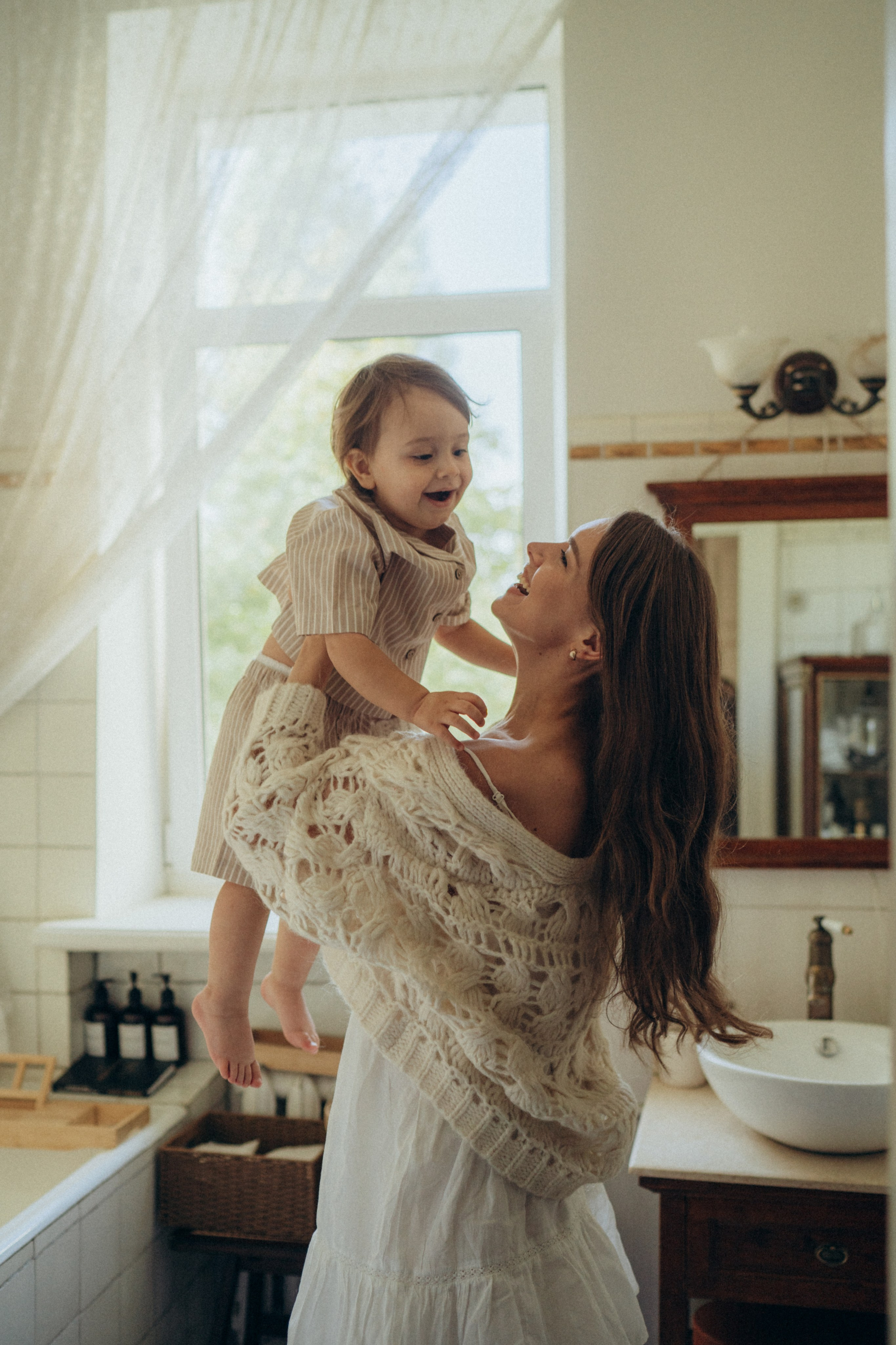 Теплым осенним днем дома. Семейный фотограф в Москве Елена Гильманова