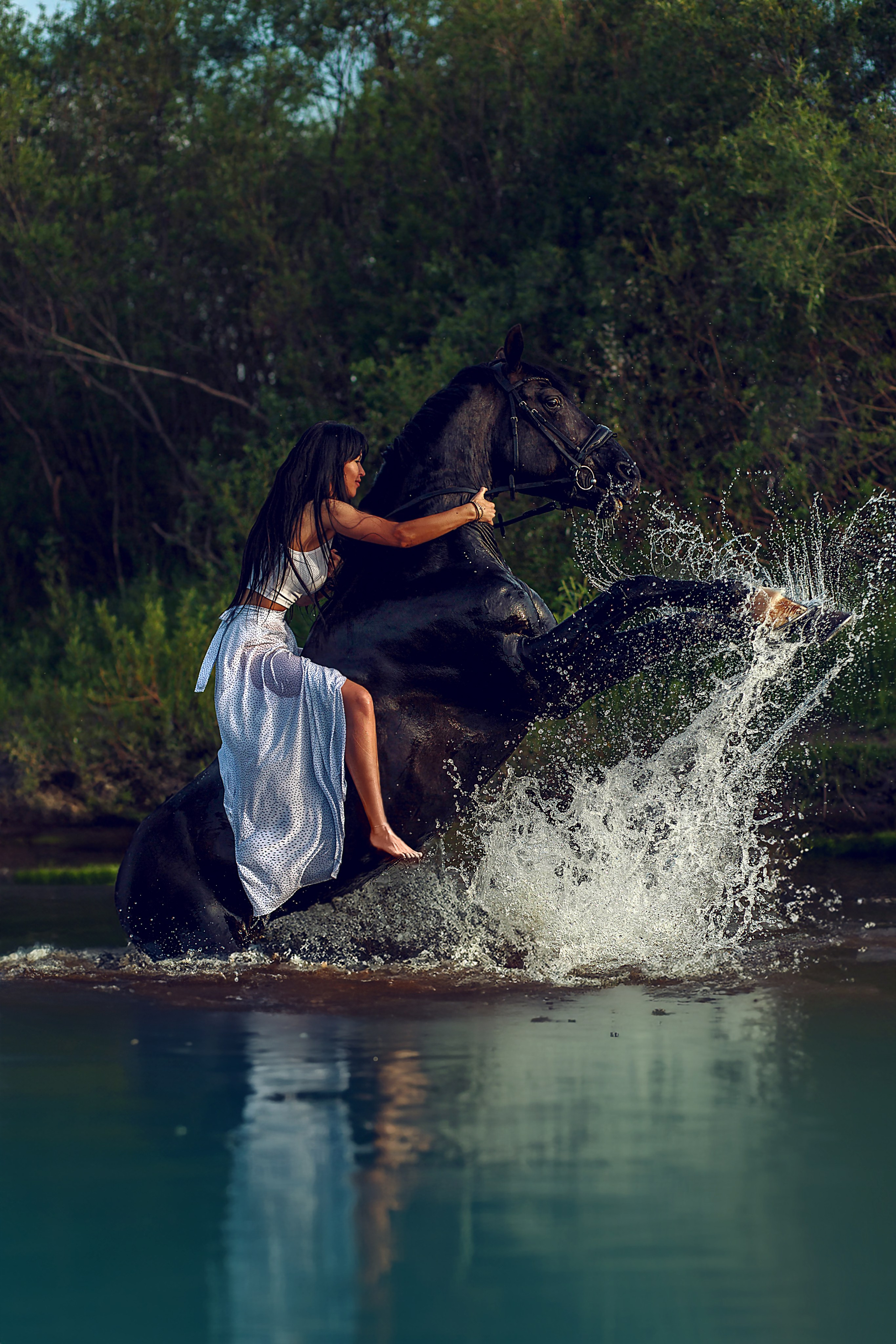 Фотосессии Емельяновский ипподром Мустанг. Конный фотограф в Красноярске — Любовь Похабова