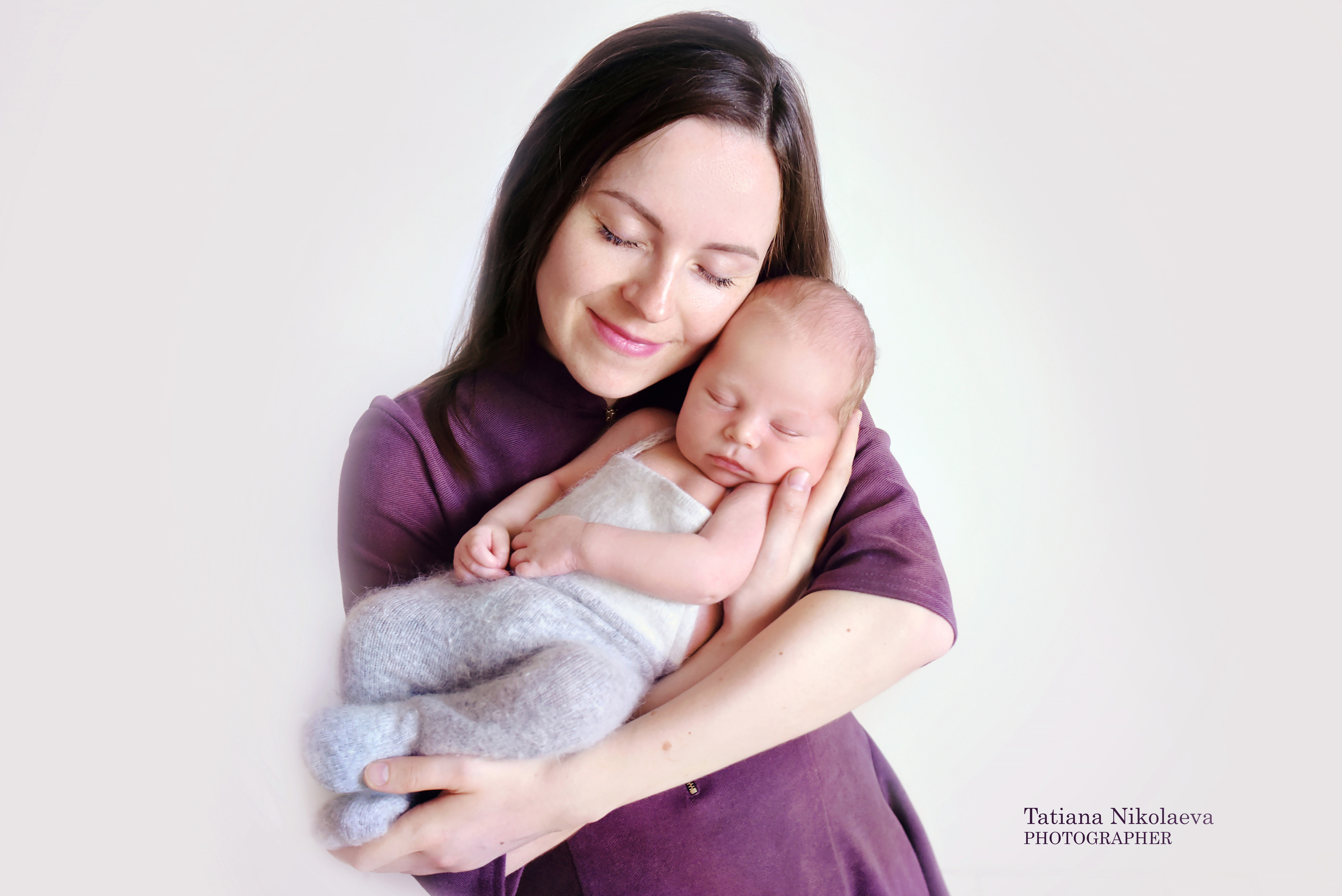 Съемка новорожденных в КЛАССИЧЕСКОМ стиле. Фотограф новорожденных, беременных и детей до года Татьяна Николаева В