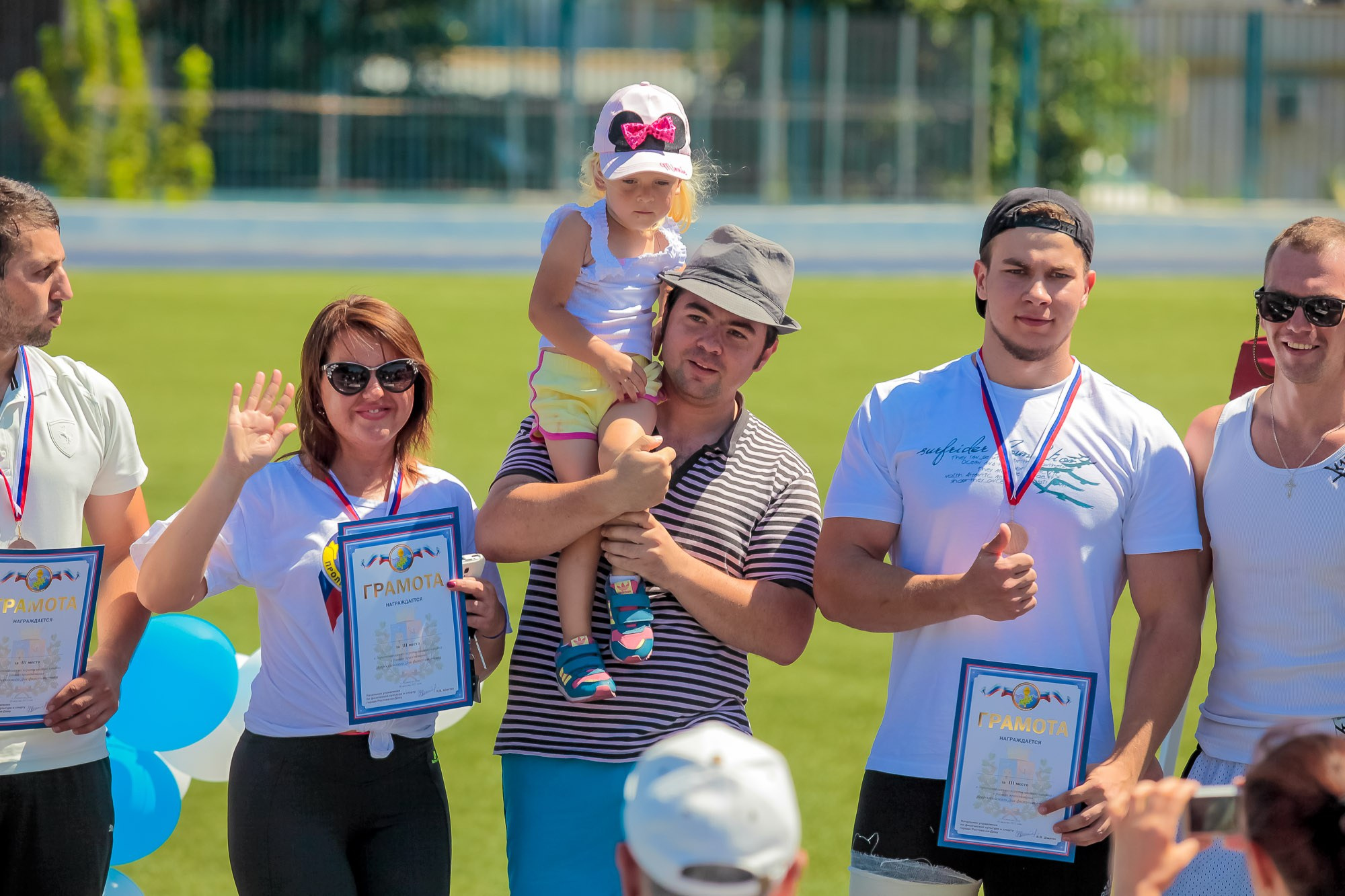 День Физкульт. Максим Матвийченко и Виктория Басова профессионалы своего дела