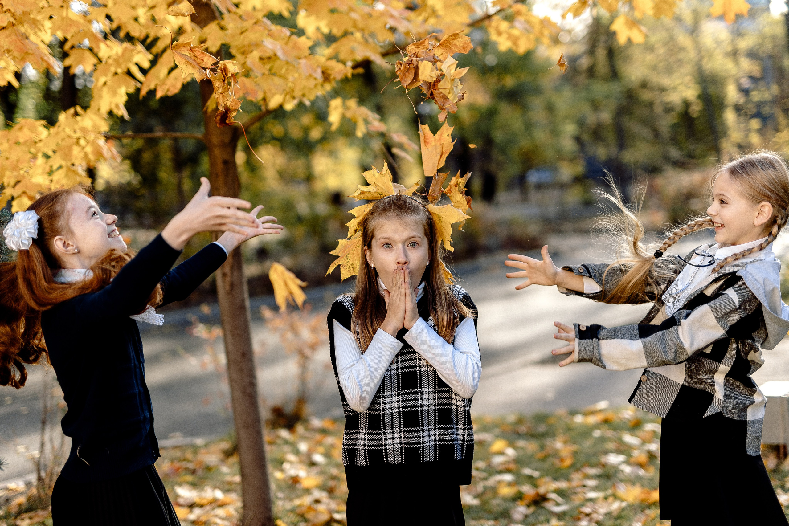 Первоклашки. Фотограф в Саратове Мария Буршина