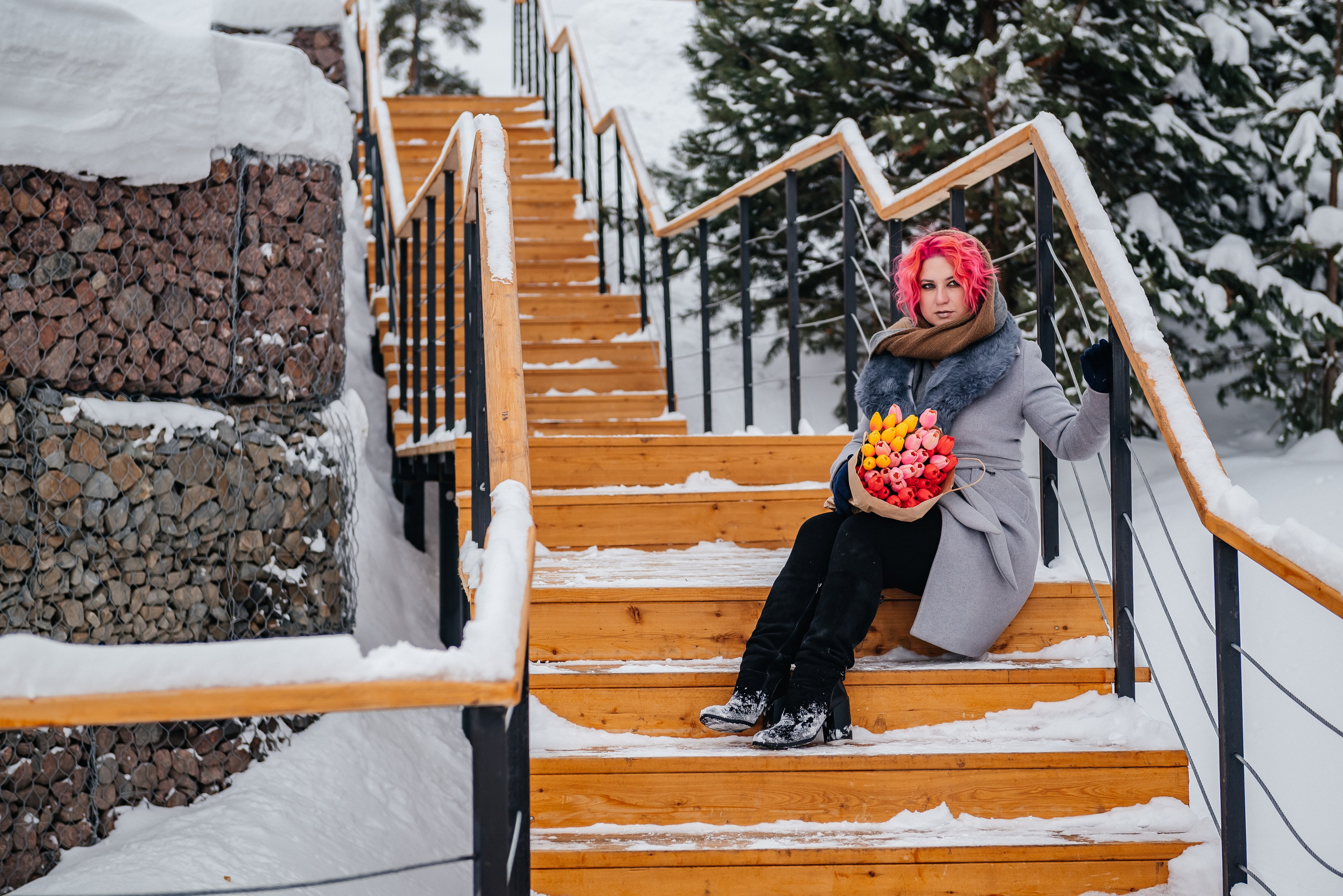 Света и тюльпаны. Свадебный и семейный фотограф в Дзержинске Екатерина Шулакова
