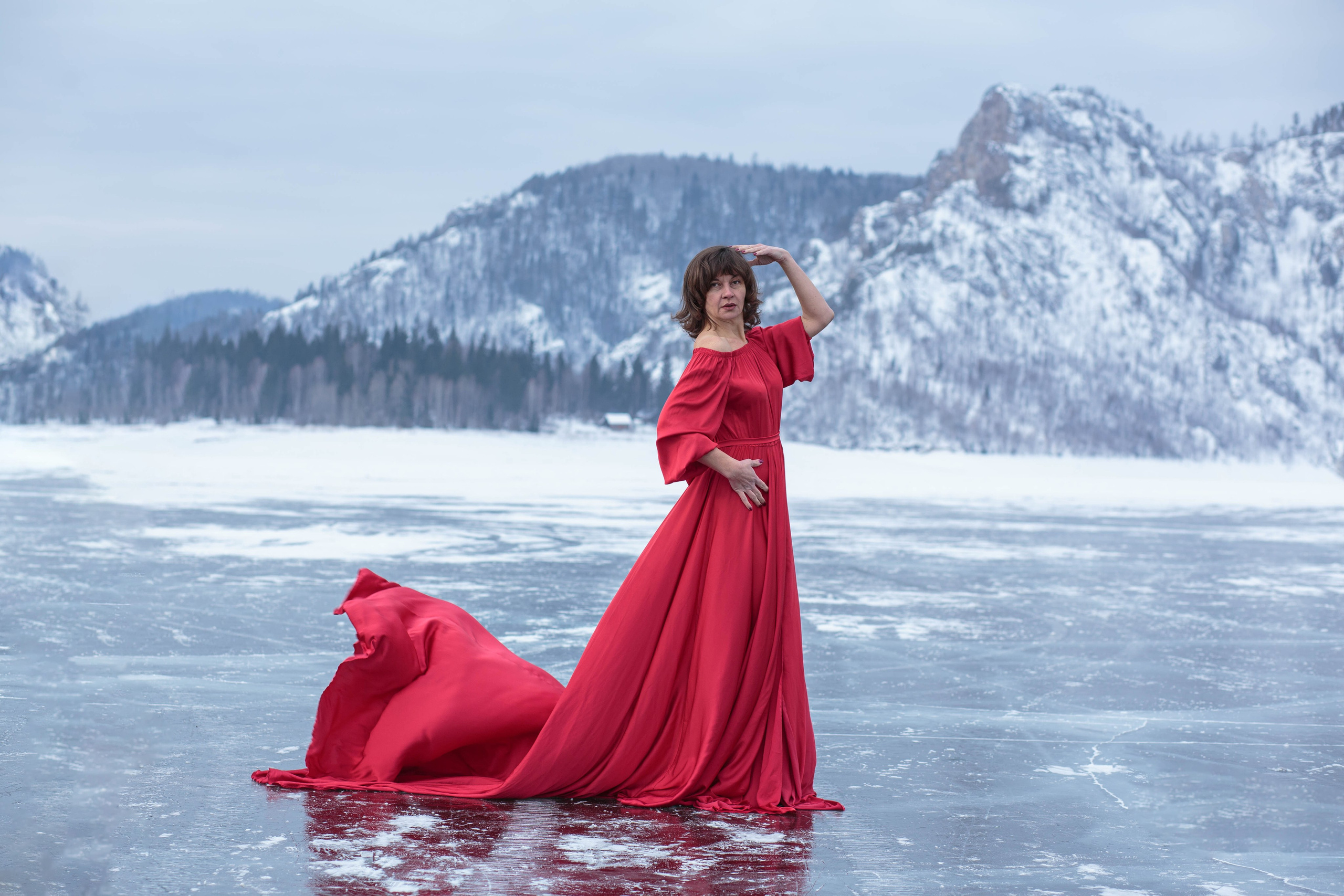 Бирюсинский залив 2024. Конный фотограф в Красноярске — Любовь Похабова