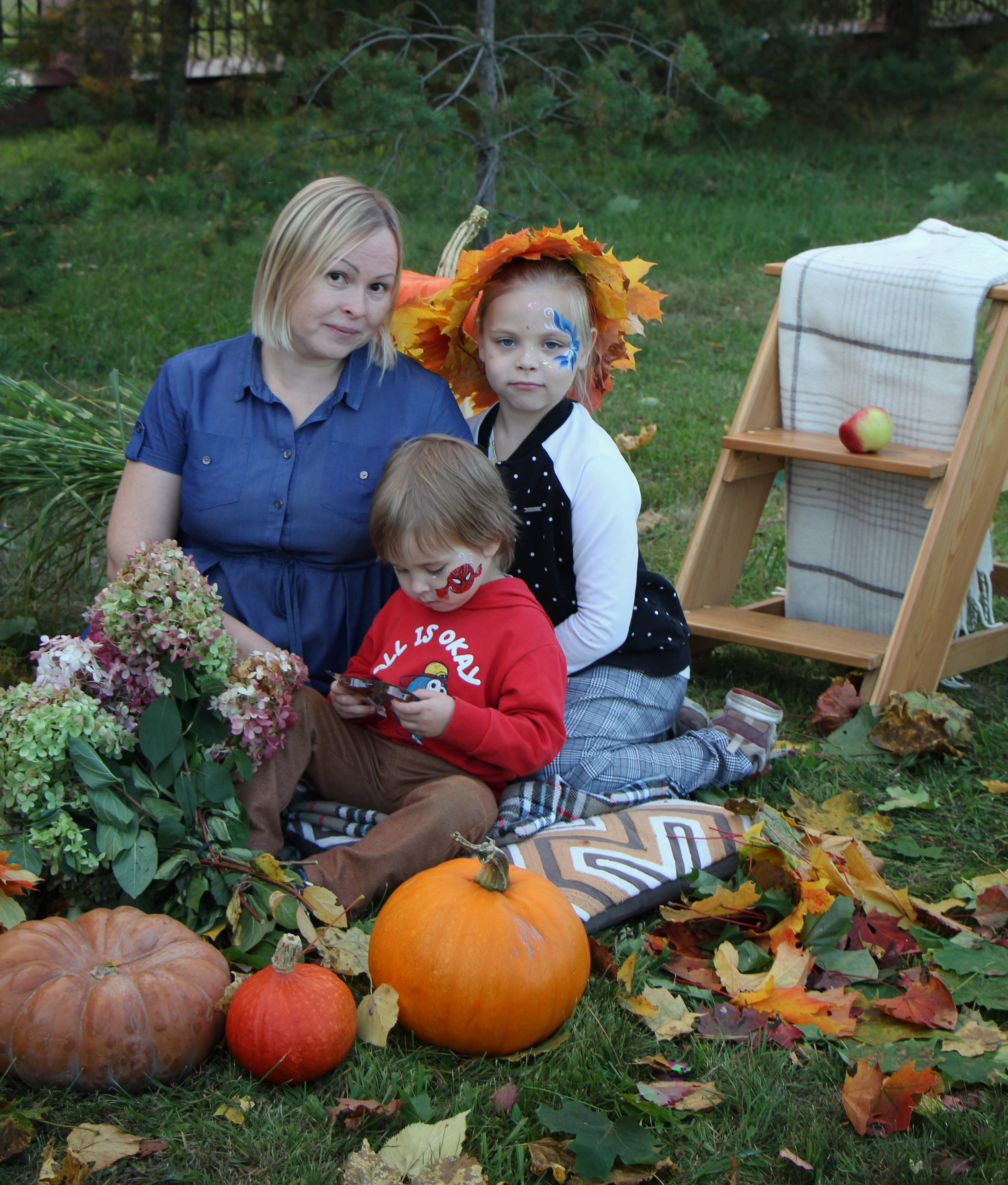 На детском празднике. Портретный фотограф Москва