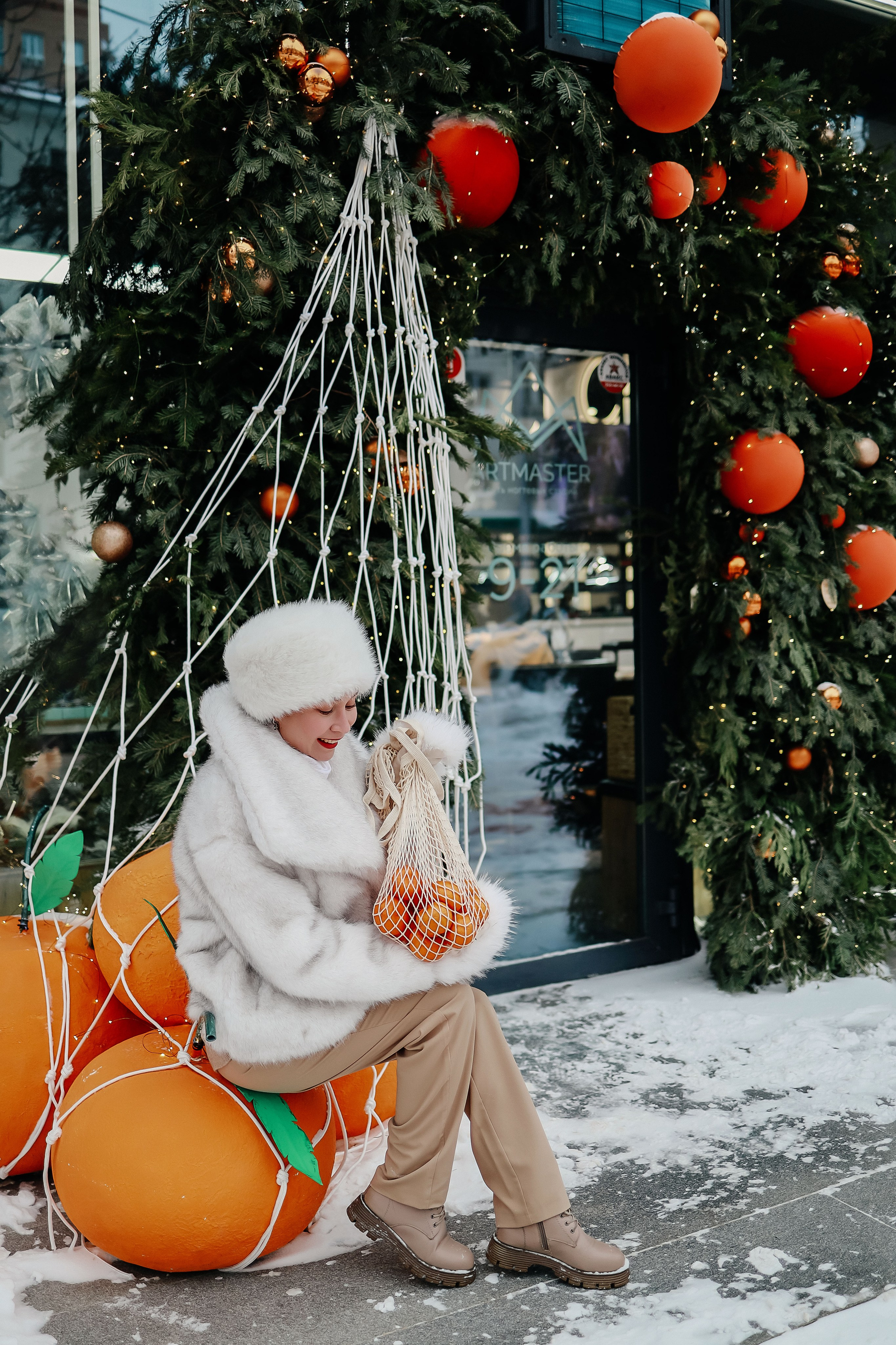 Новогодняя уличная локация!. Иванова Ирина Свадебный и семейный фотограф г. Уфа