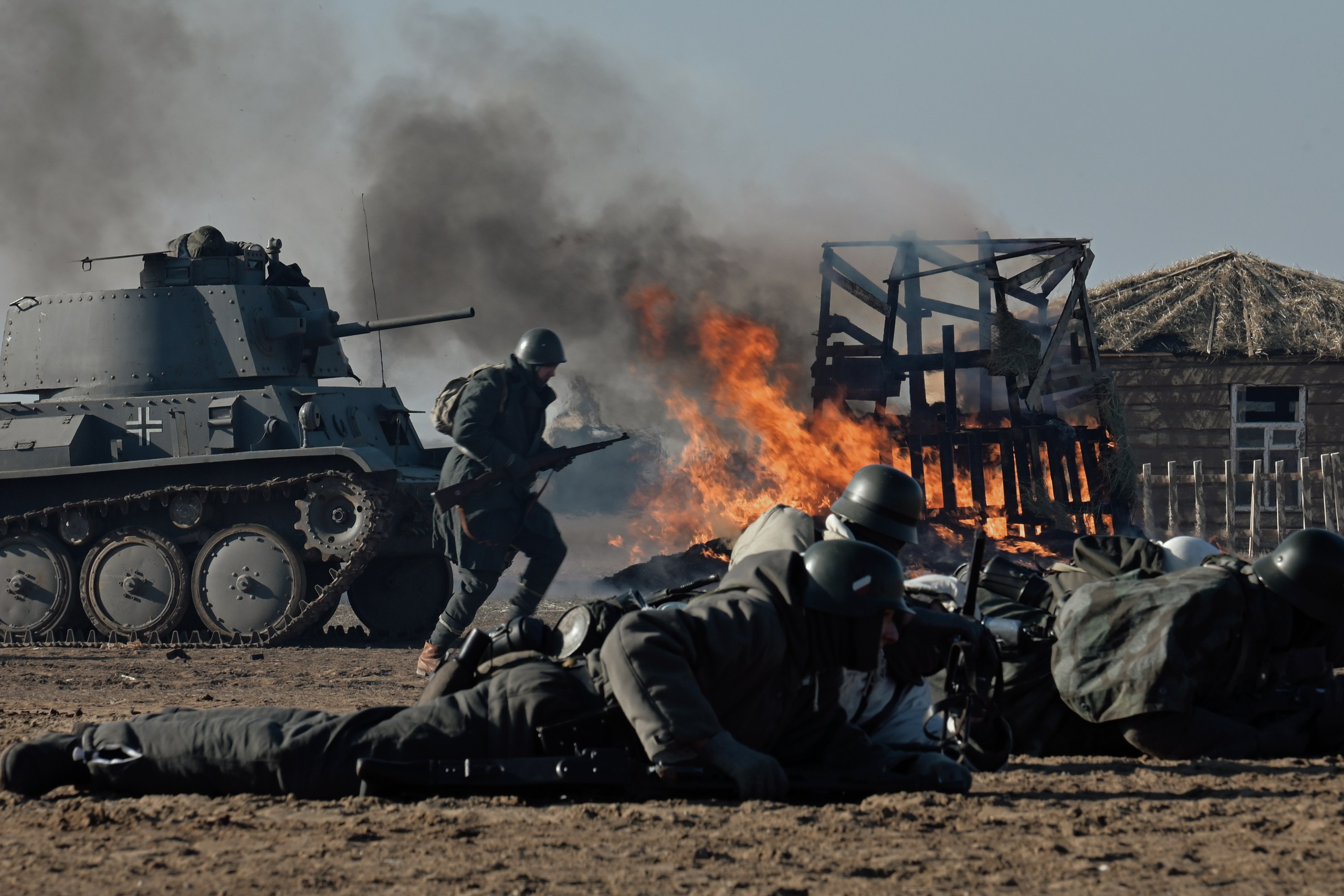 «За Сталинград». Военно-историческая реконструкция 2025. Фотограф в Волгограде Виталий Самойлов