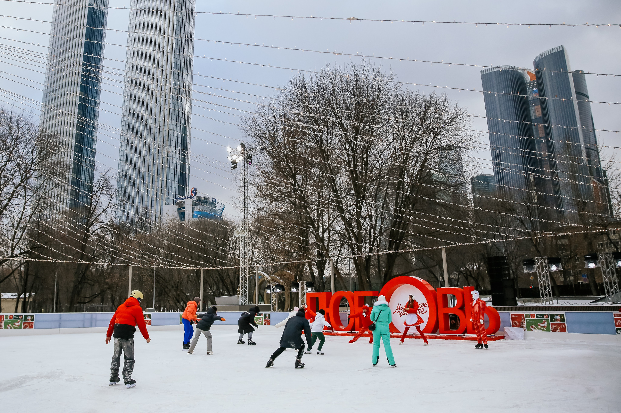 Ледовое шоу Сити каток Московское Чаепитие. Фотограф и видеограф Анна Домашенко