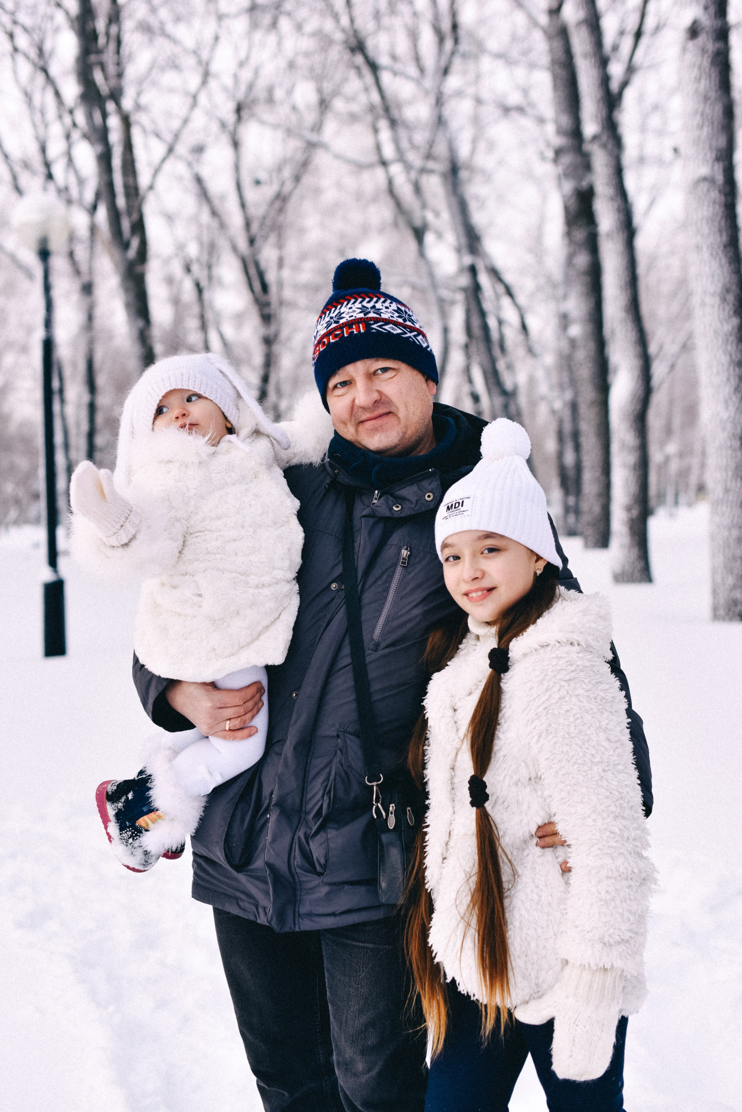 Девочки зима