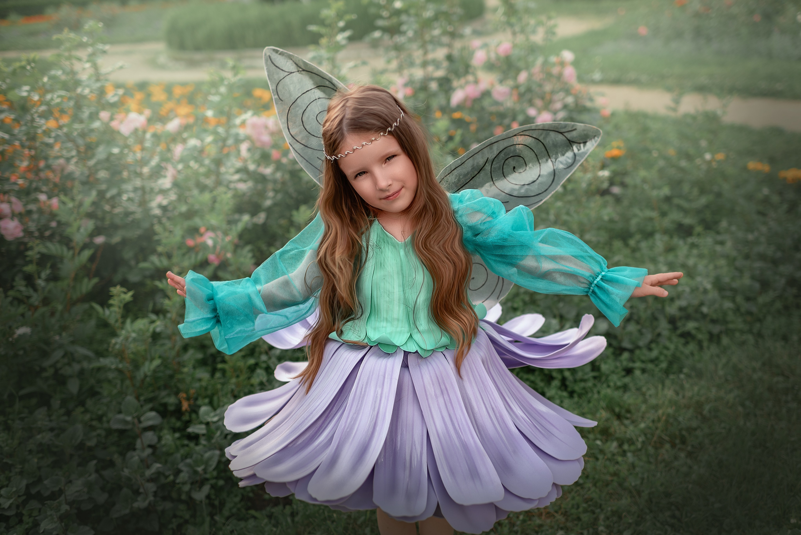 Цветочная фея. Семейный фотограф Екатеринбург Лора Мур