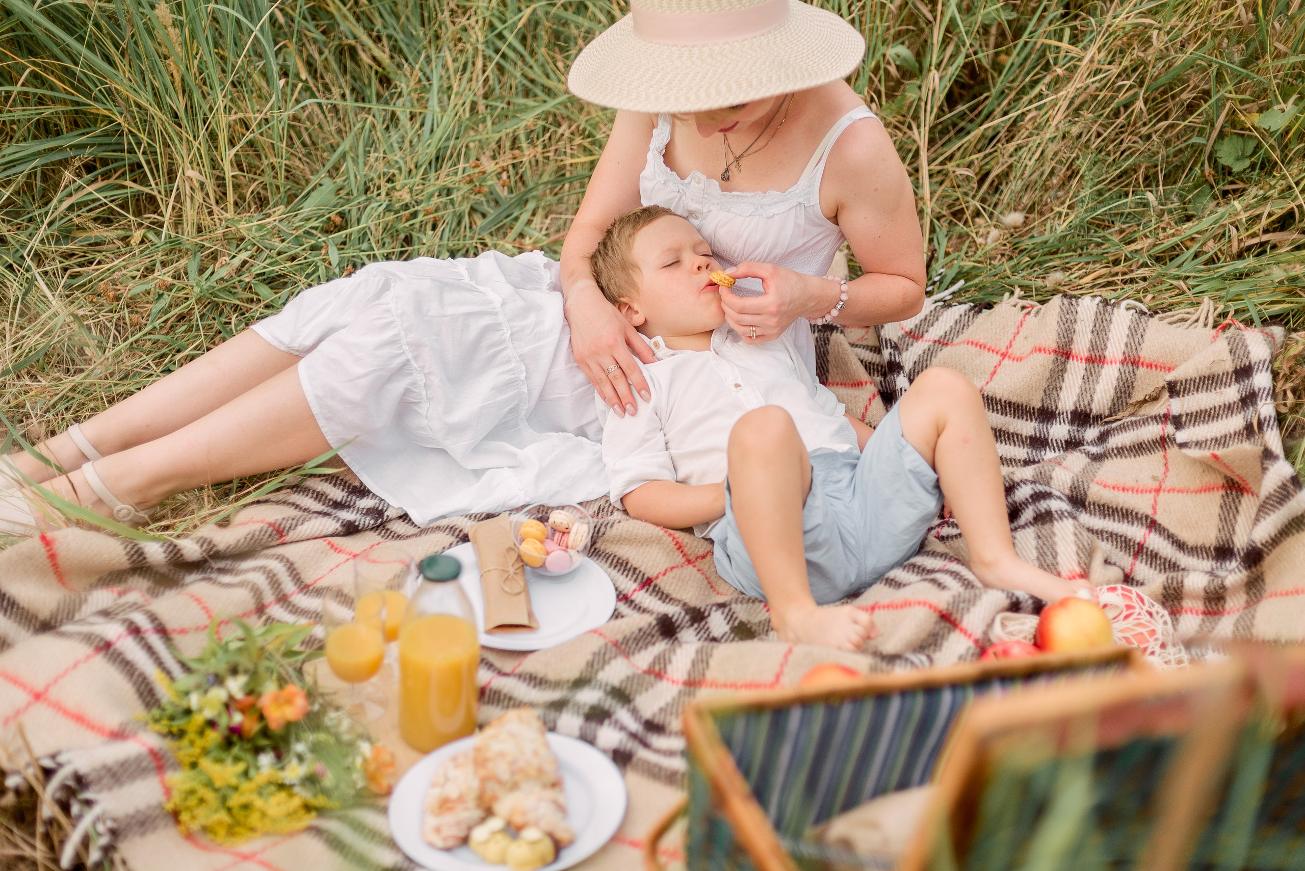 В поле. Фотограф Юлия Попова