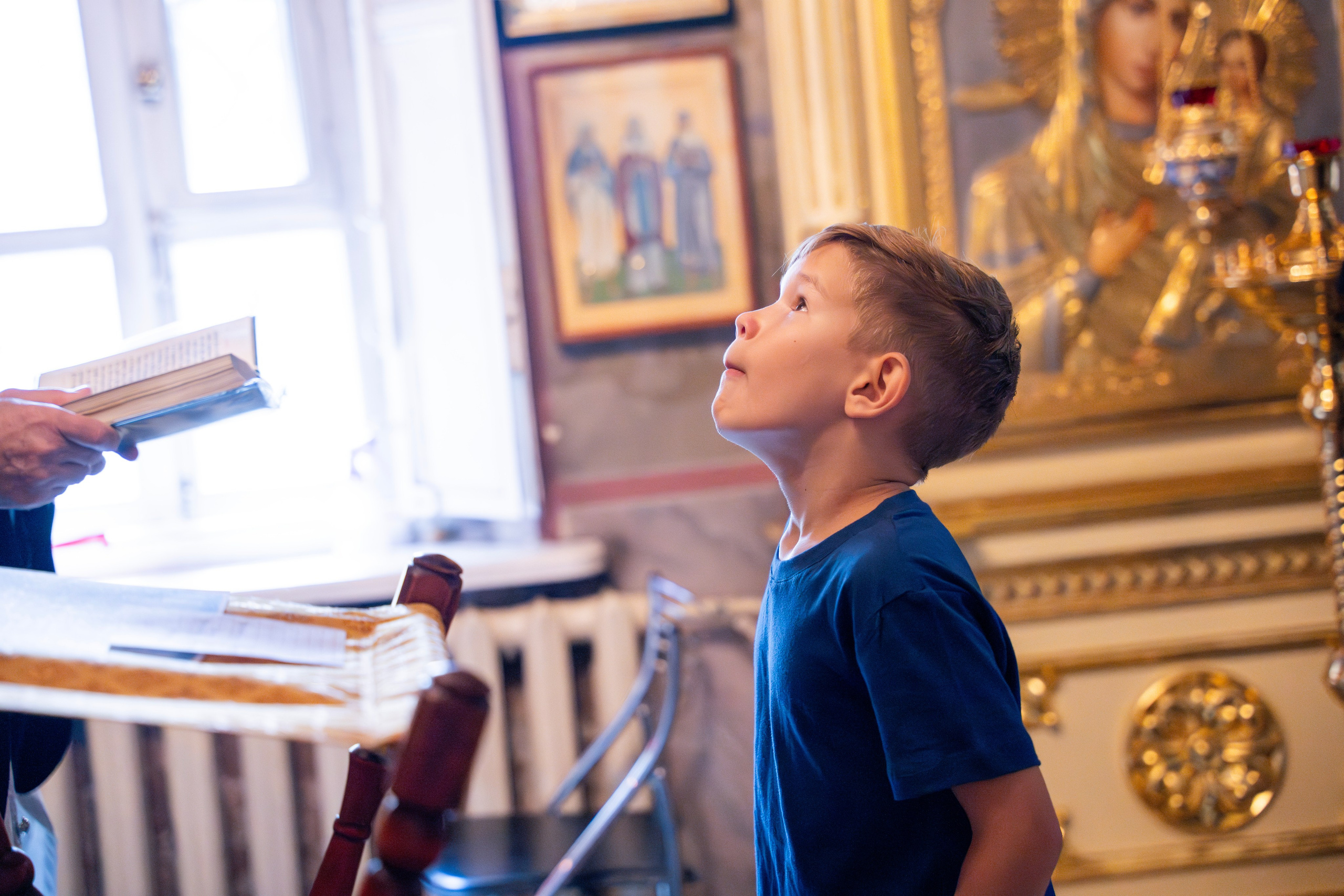 Крещение Даниила. Фотограф Юлия Попова